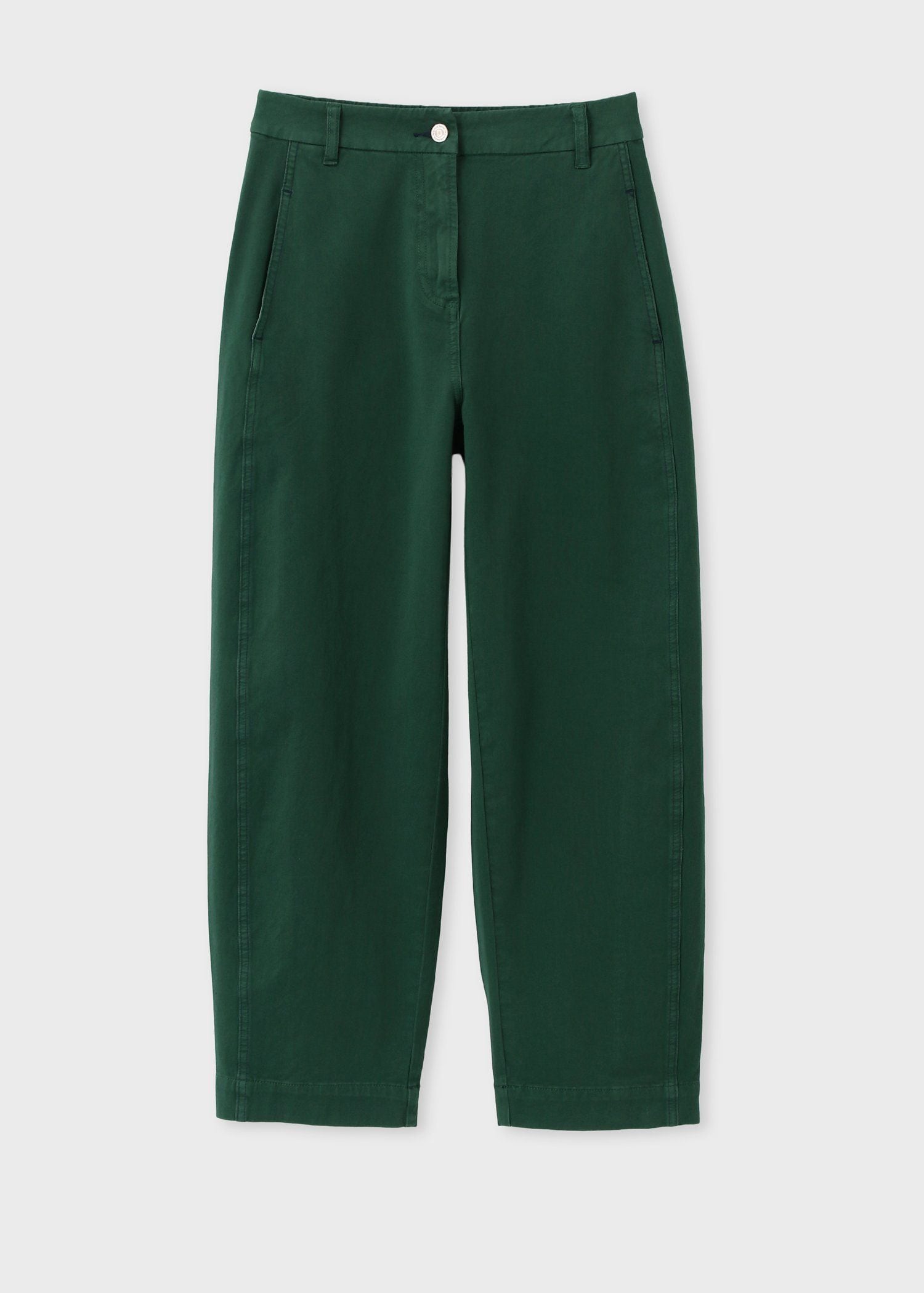 ウィメンズ バレルシルエット チノパンツ