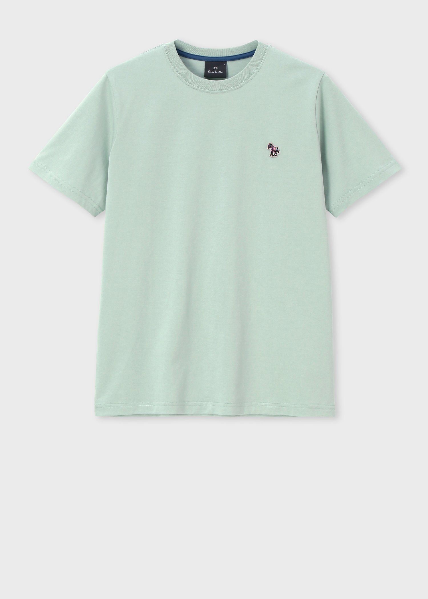 "Sports Stripe Zebra" ワンポイント 半袖Tシャツ