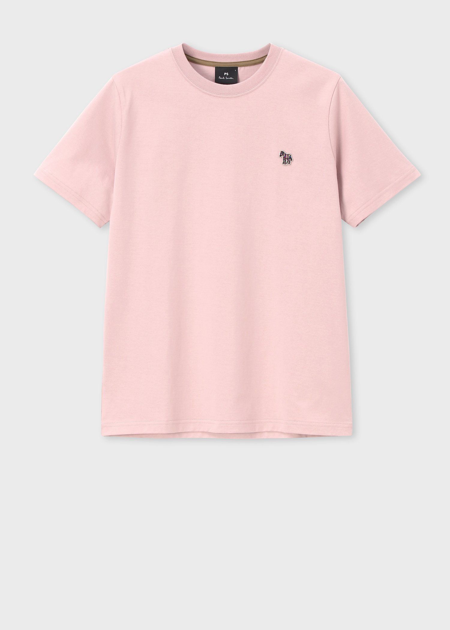 "Sports Stripe Zebra" ワンポイント 半袖Tシャツ