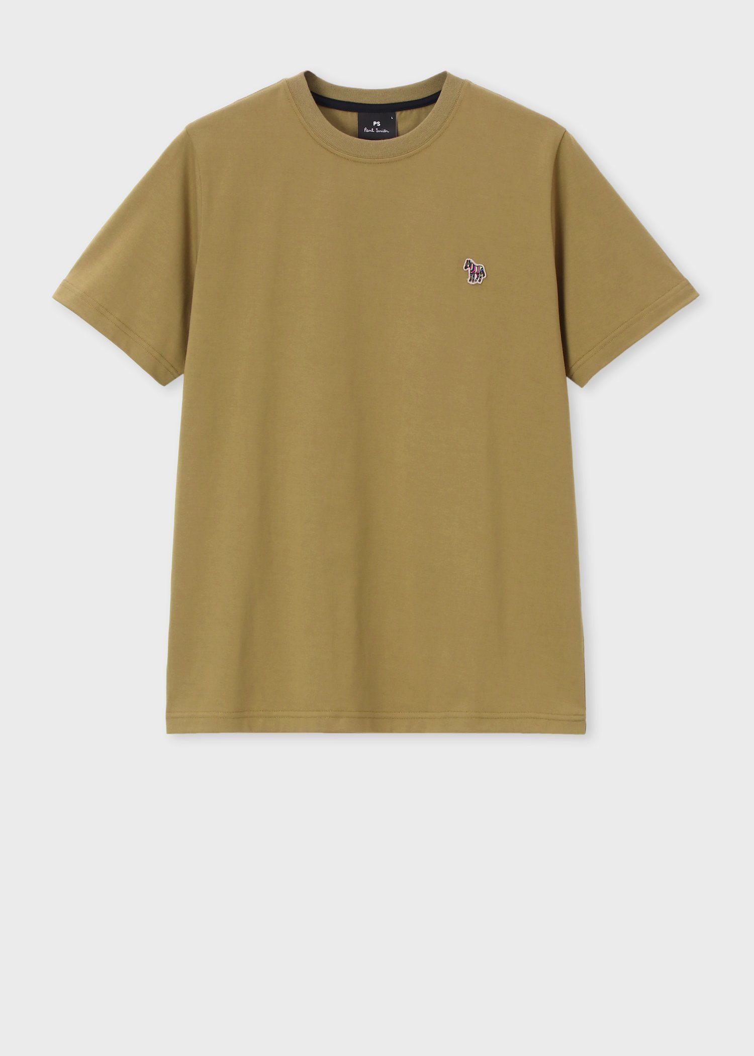 "Sports Stripe Zebra" ワンポイント 半袖Tシャツ