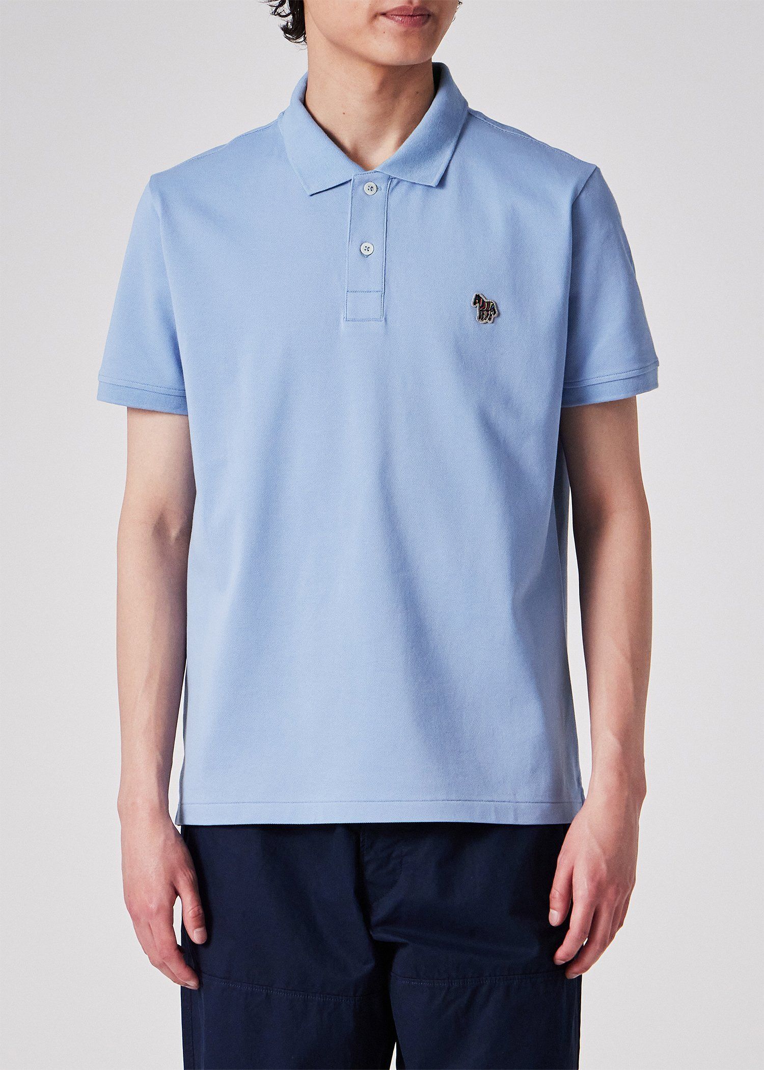 "Sports Stripe Zebra" ポロシャツ