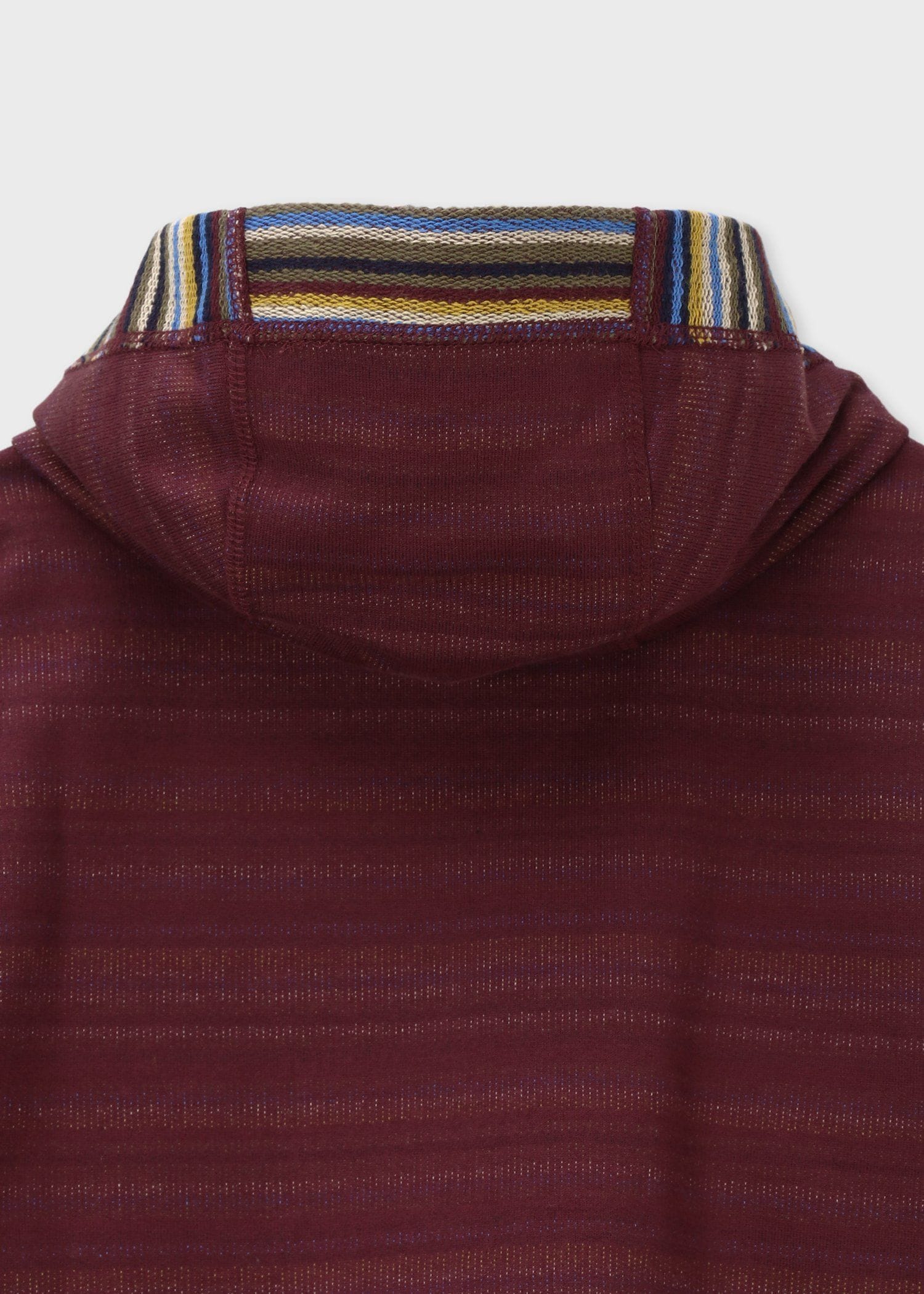 ジュニア ボーダー裏毛 ジップパーカ