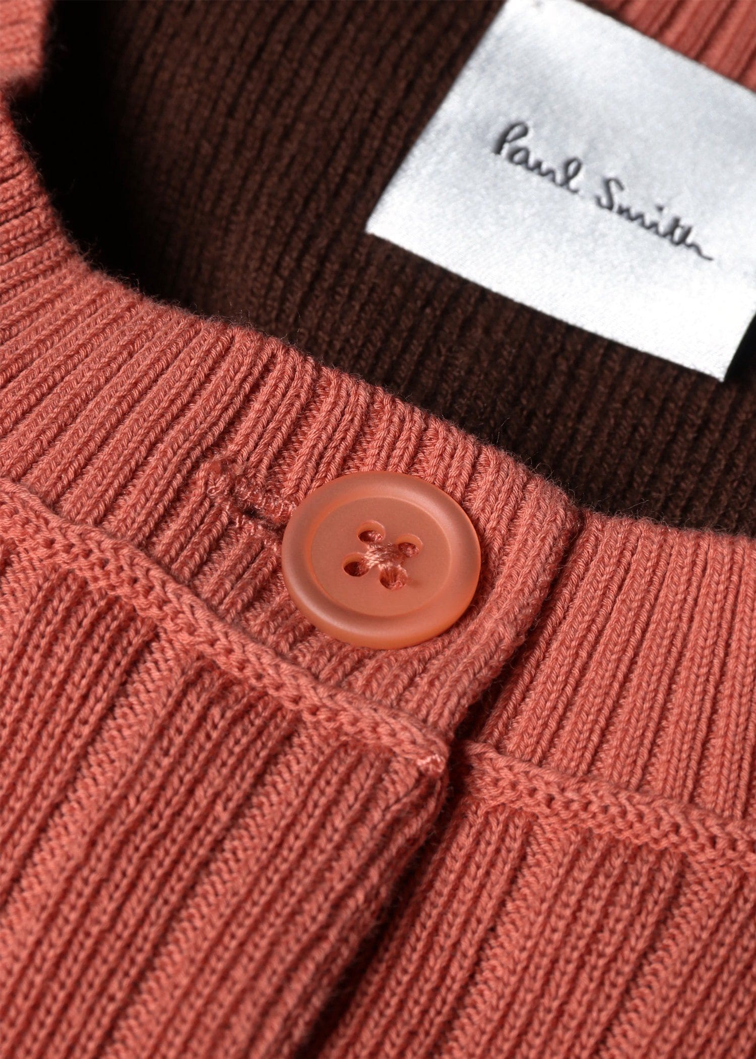 ウィメンズ バイカラー スリット カーディガン