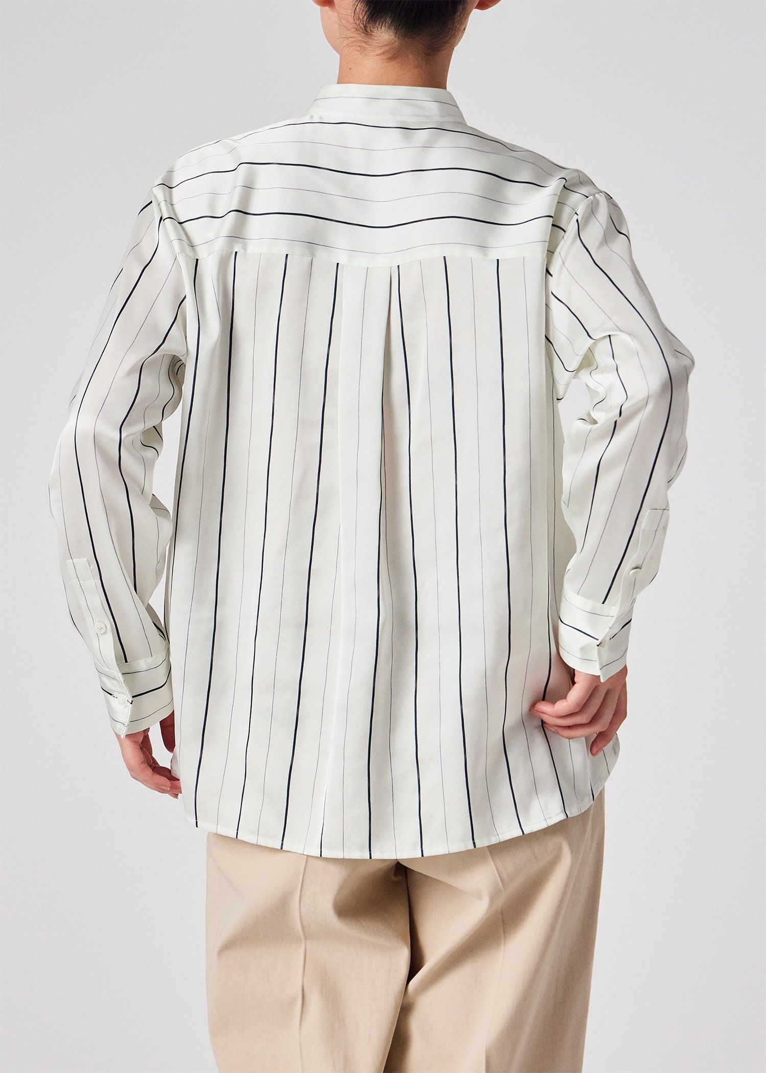 ウィメンズ サテンストライプ ブラウス ｜ポール・スミス