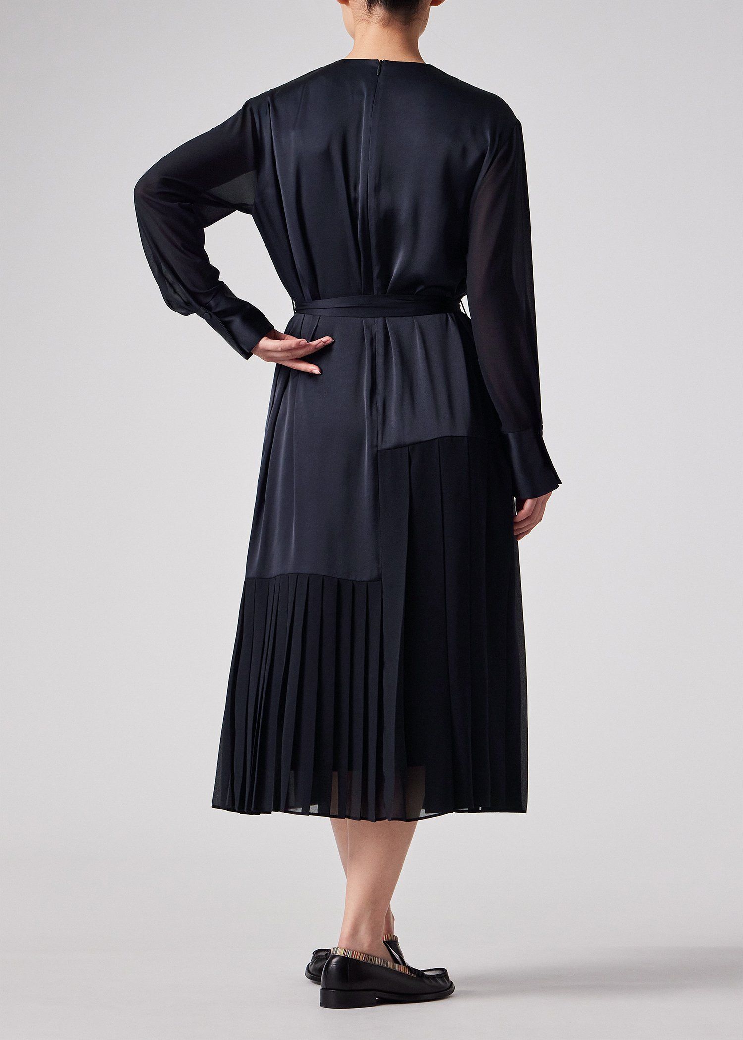 ウィメンズ プリーツパネル オケージョン ワンピース