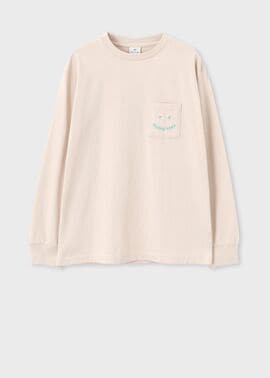 ウィメンズ "Happy" ロングスリーブTシャツ