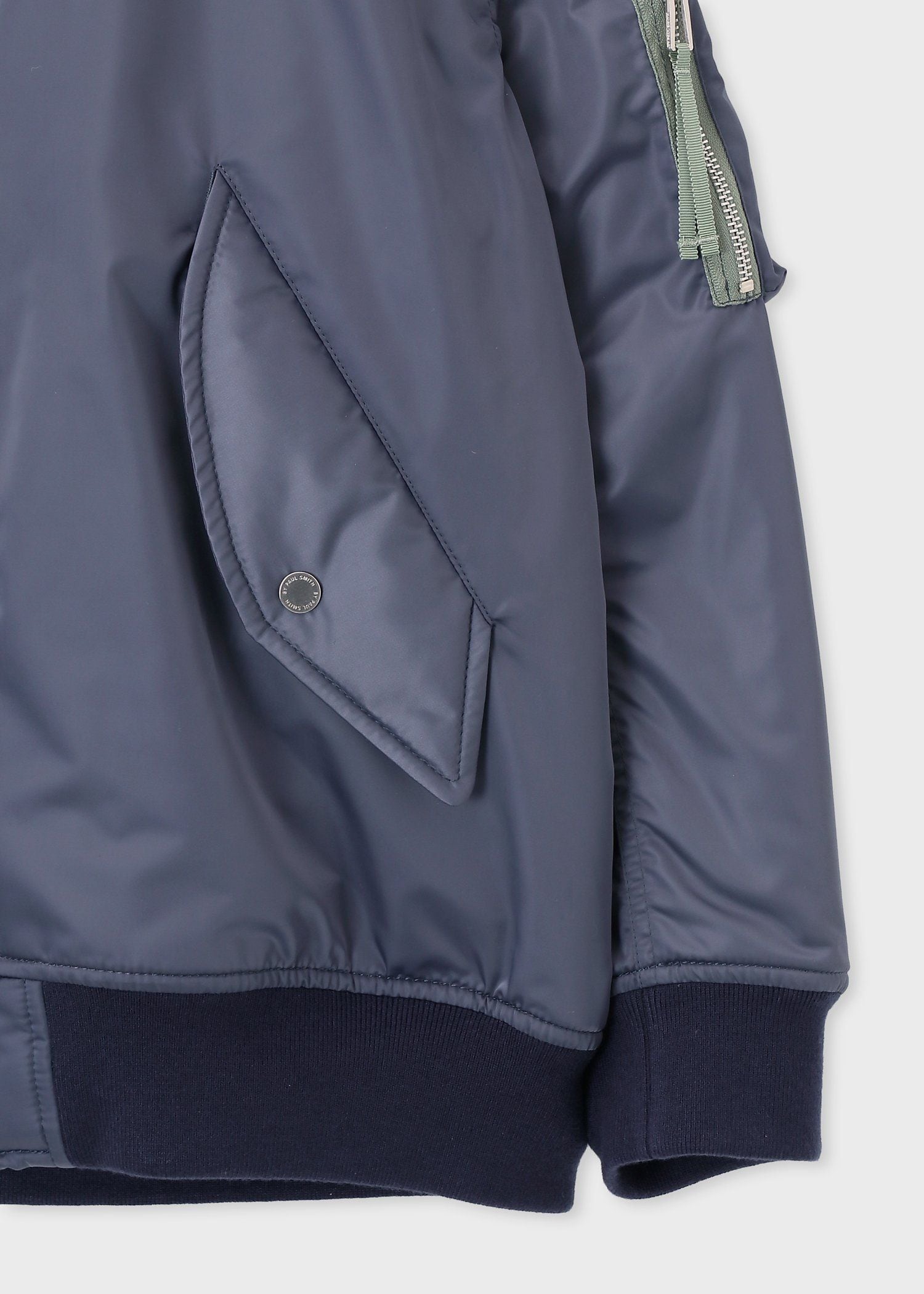 【中綿入り】 Paul Smith ポールスミス ma-1 ジャケット タクティカル オーバーサイズ MA-1ブルゾン ｜ポール・スミス