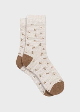 ウィメンズ "Miley Logo" ソックス