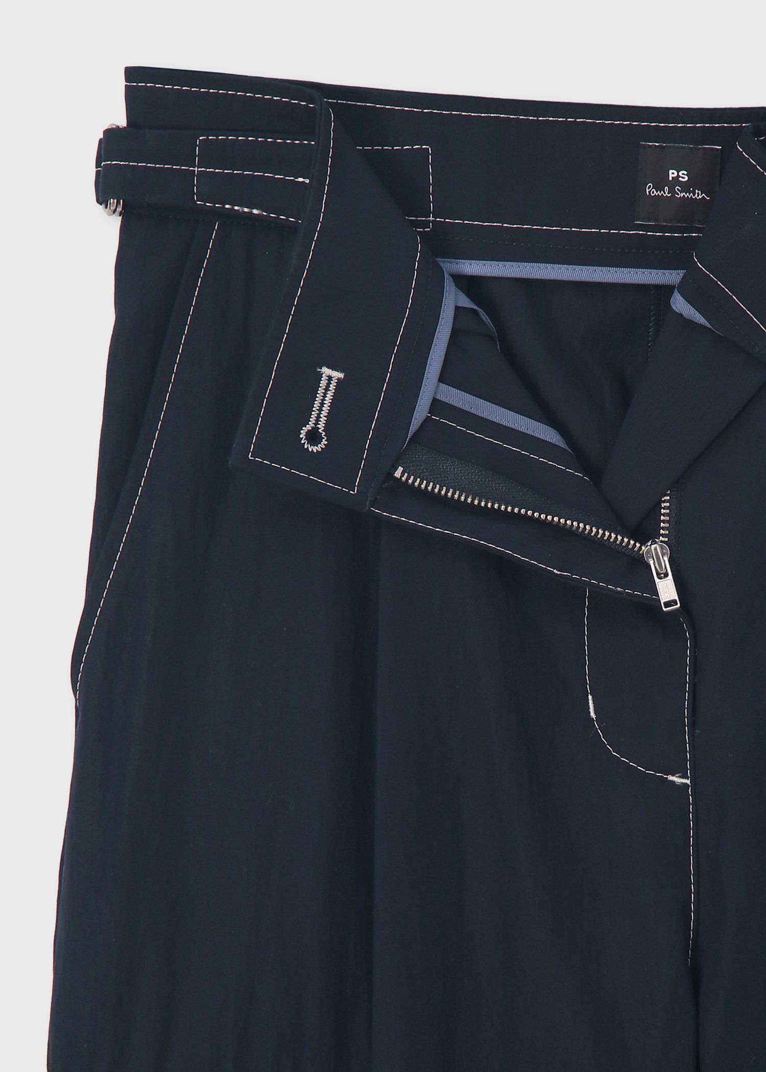 ウィメンズ ツイル カーゴパンツ（ネイビー） ｜ポール・スミス