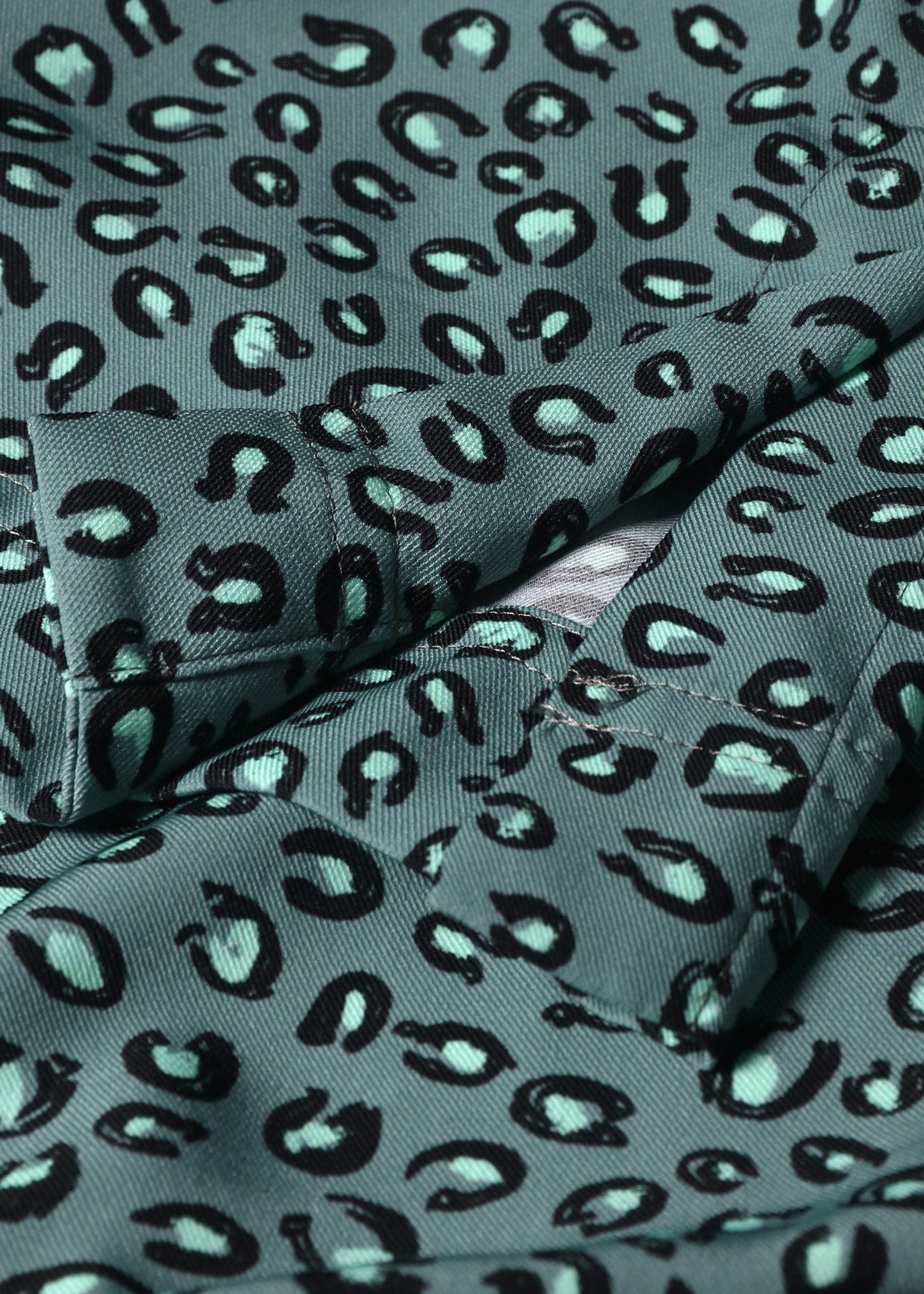 気まぐれ値下　lohen ホイルプリントブラウス　美品 ウィメンズ 