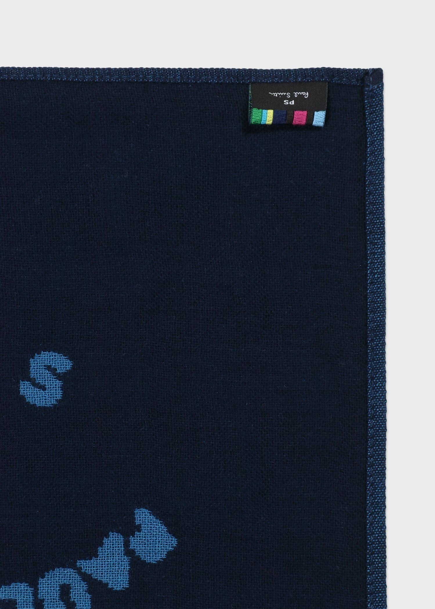 "Happy" リバーシブル ハンカチ