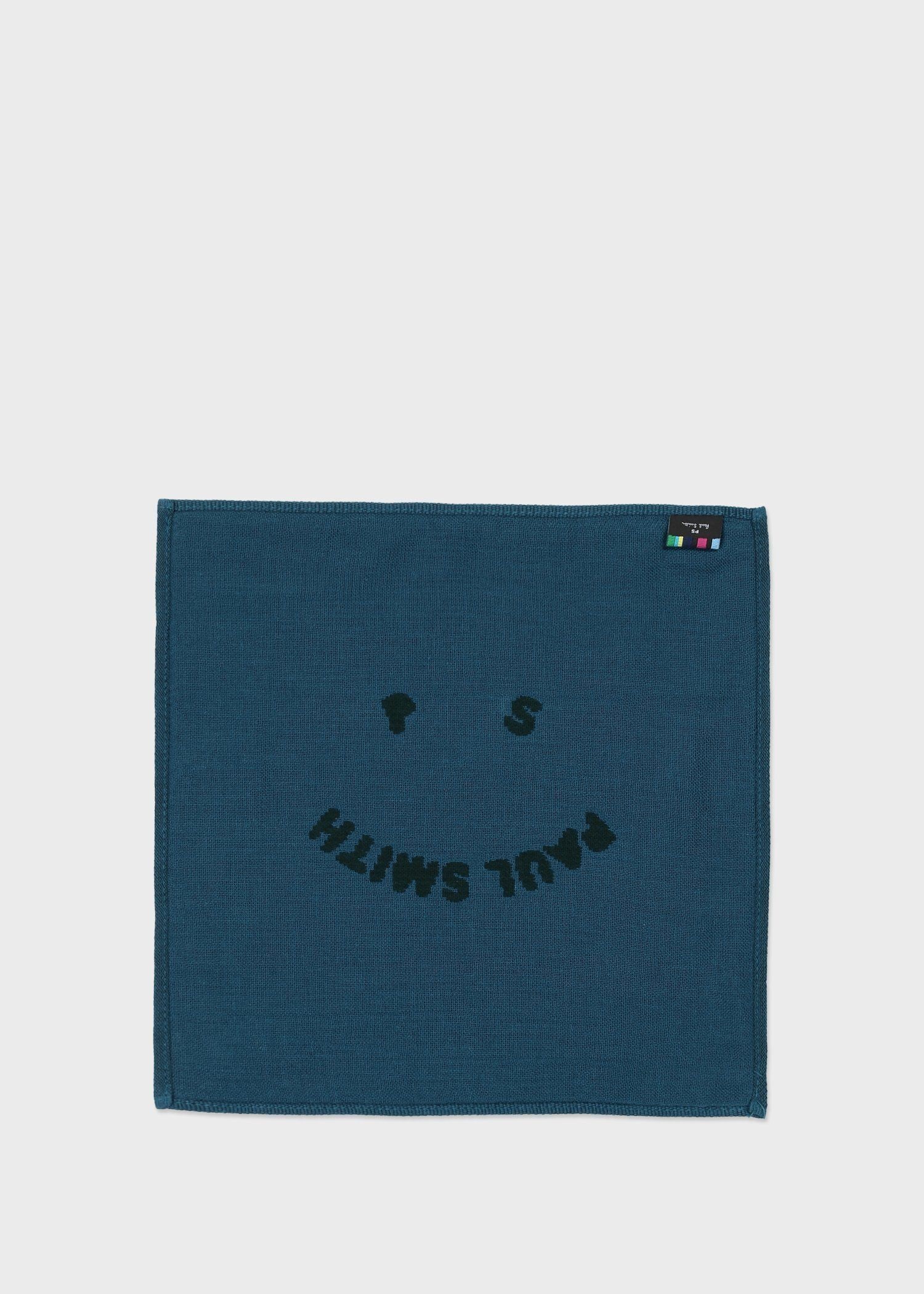 "Happy" リバーシブル ハンカチ