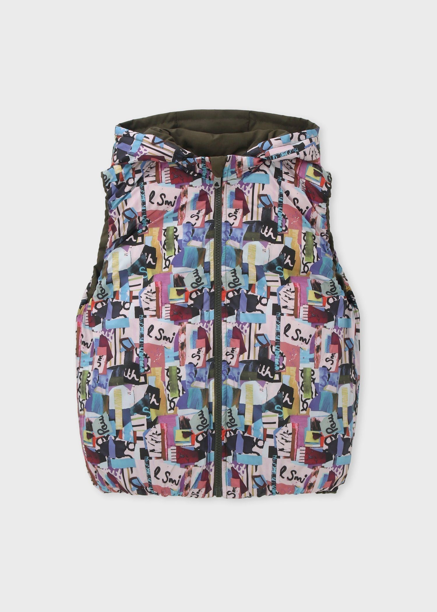 ジュニア リバーシブル ダウンベスト