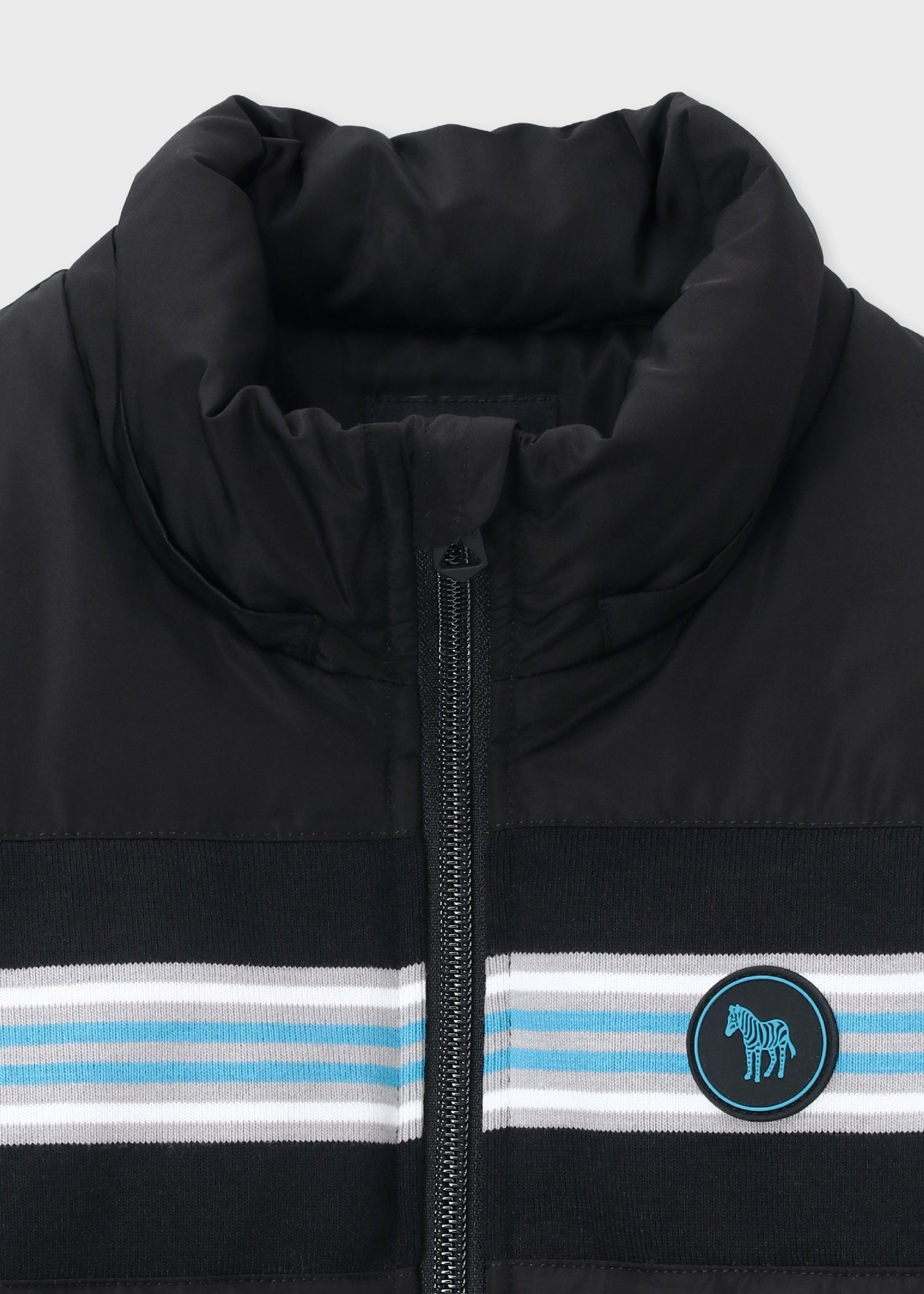 ジュニア パネルリブボーダー ダウンブルゾン