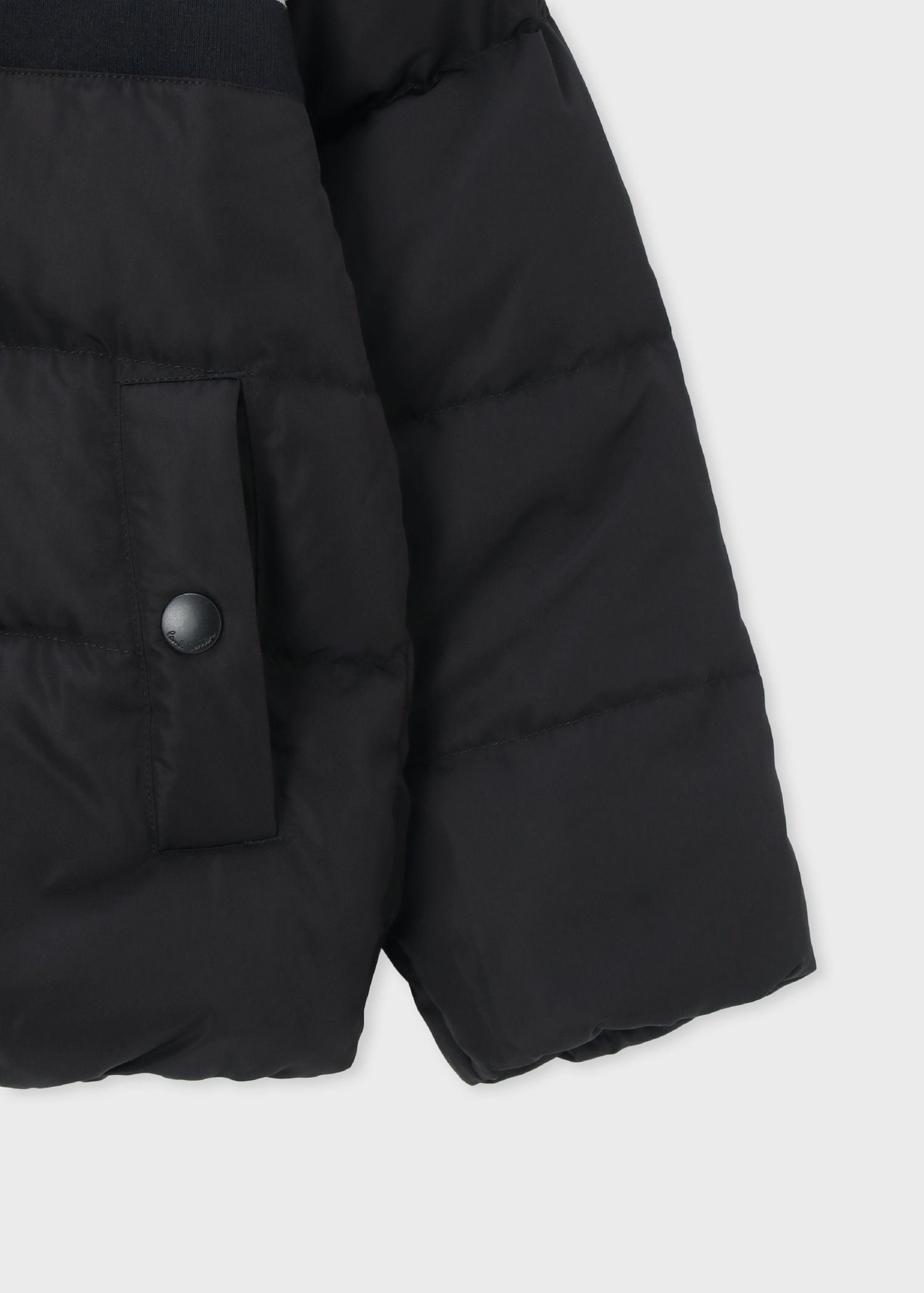 ジュニア パネルリブボーダー ダウンブルゾン