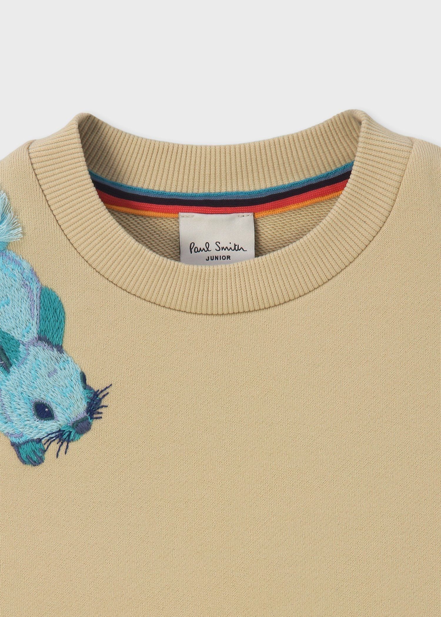 ガールズ エンブロイダリーラビット スウェット