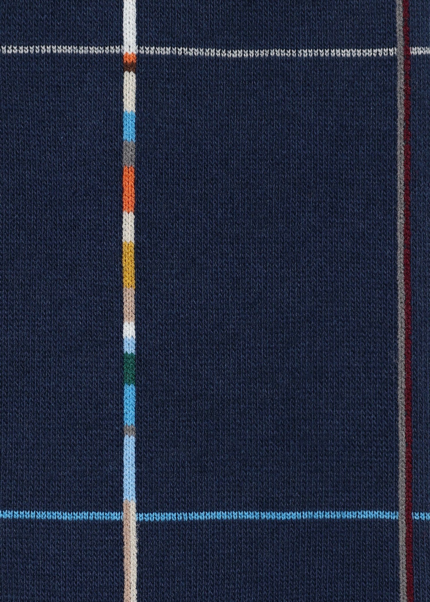 "Signature Stripe" ウィンドウペーン ソックス