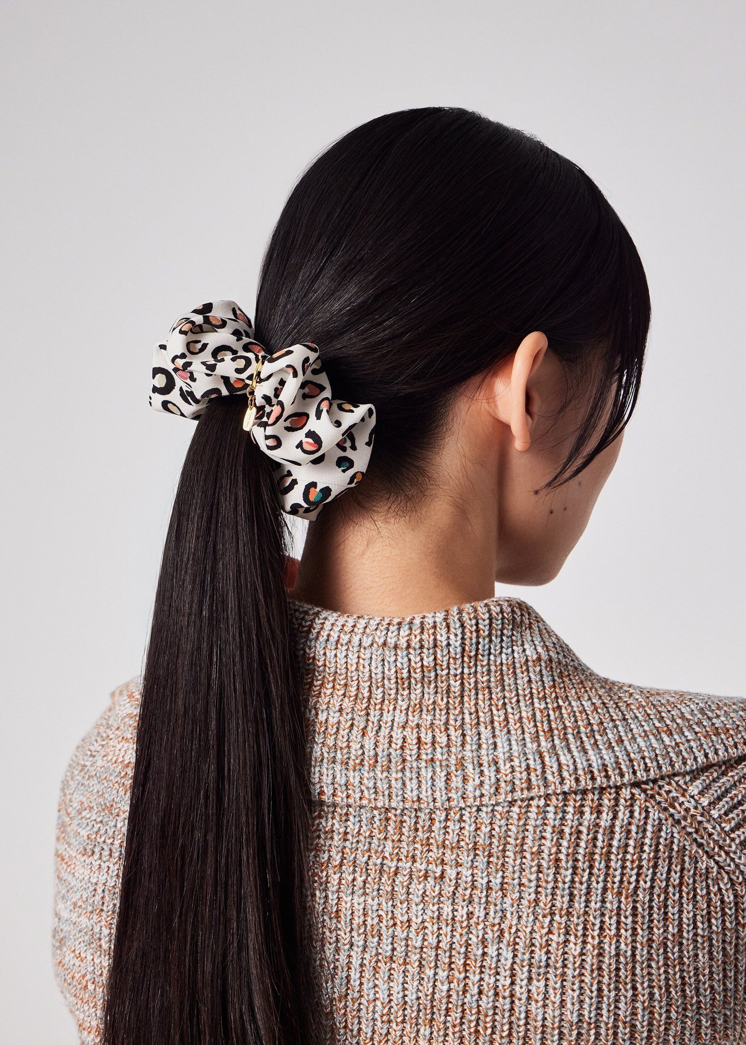 ウィメンズ "Horseshoe Leopard"シュシュ