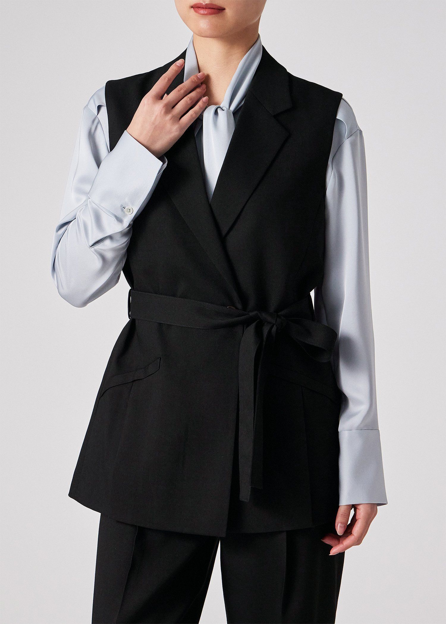 ウィメンズ オケージョン セットアップ ジレ