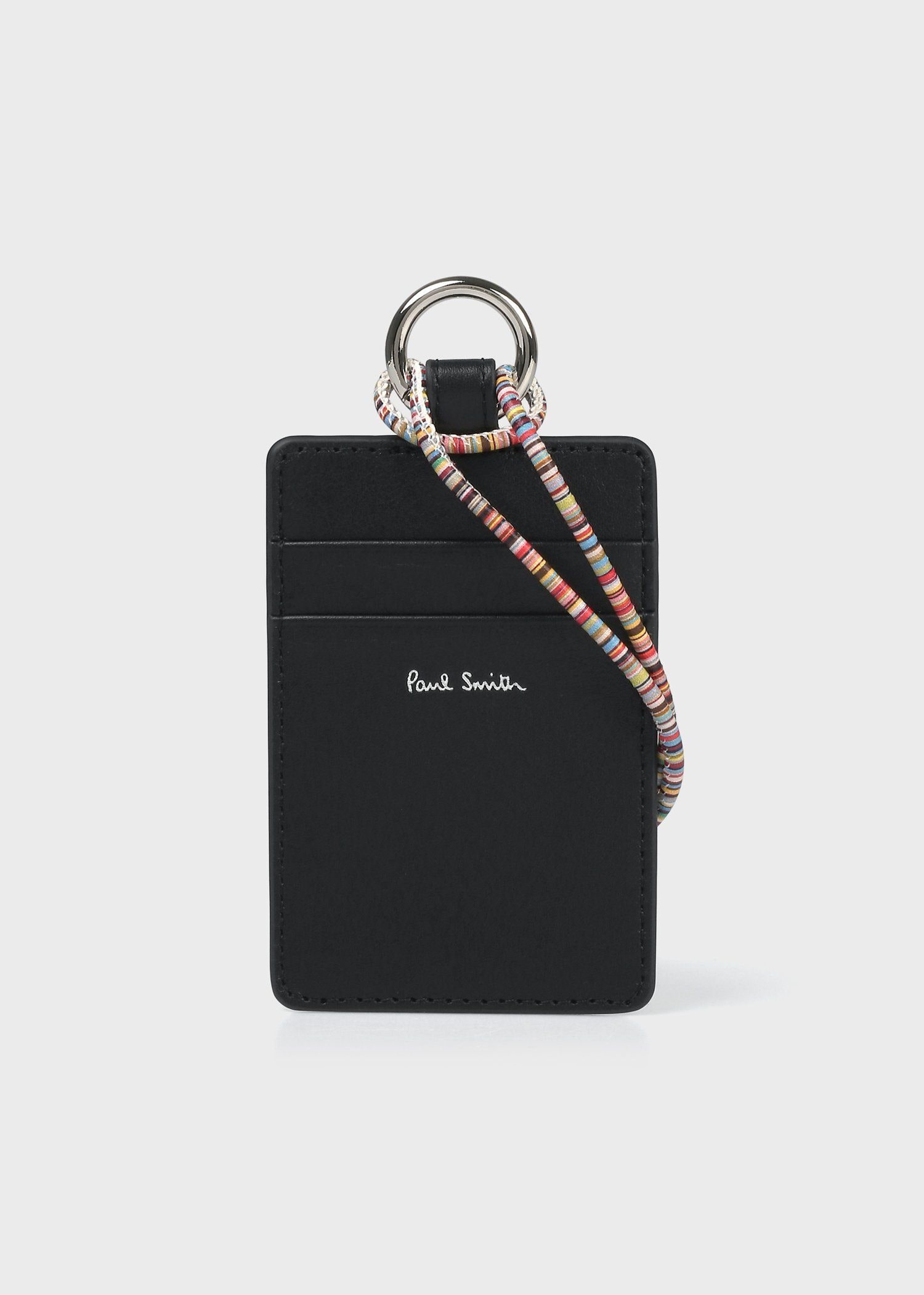 シグネチャーストライプコード カードケース