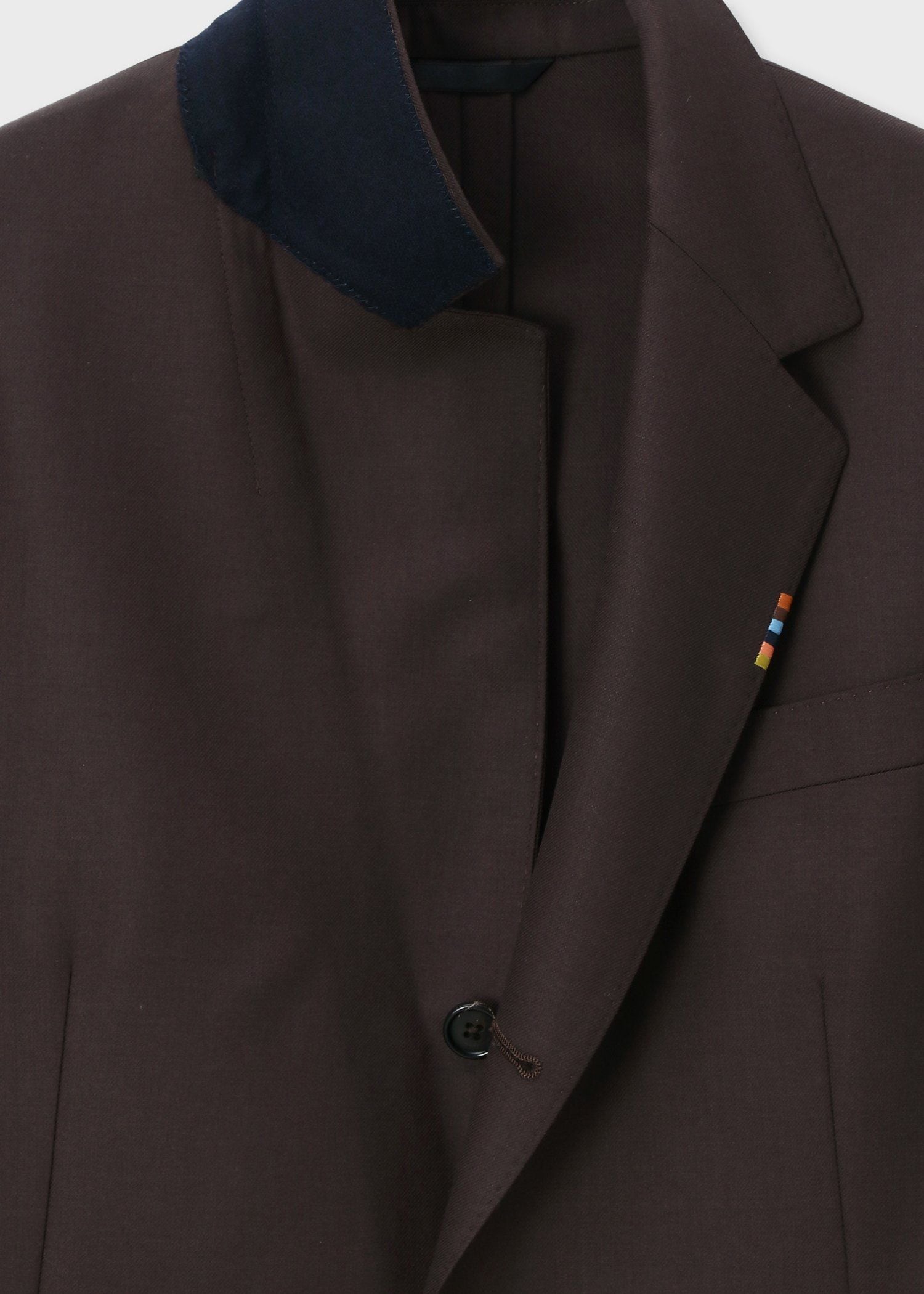 ソリッド ウールストレッチ ジャケット 'A Suit To Travel In'