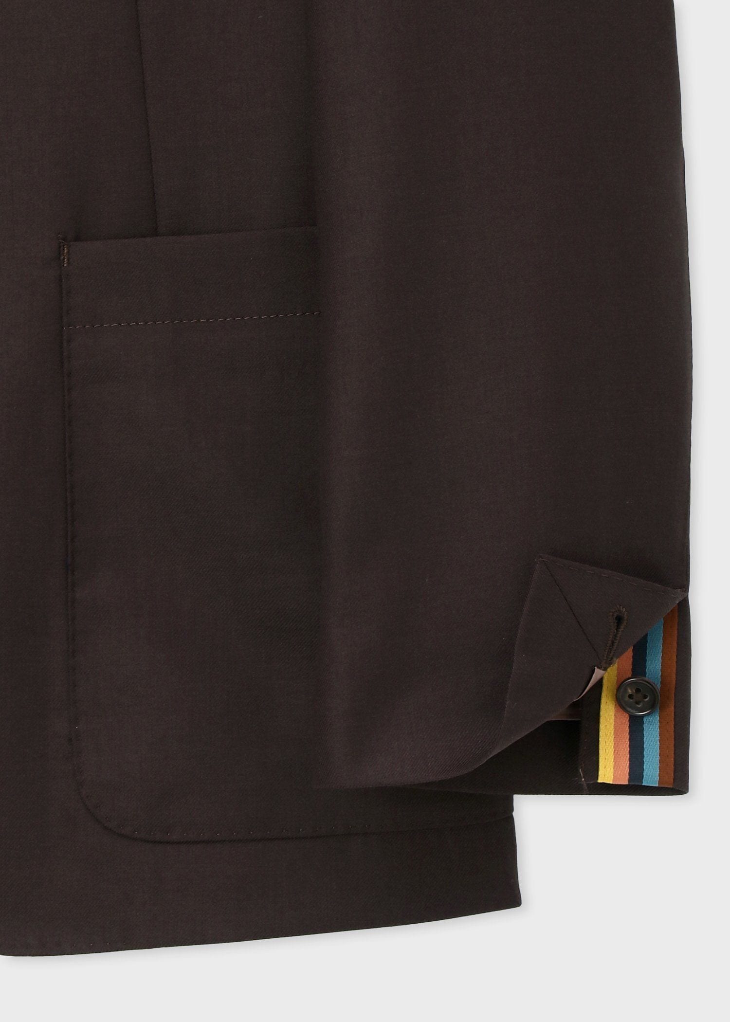 ソリッド ウールストレッチ ジャケット 'A Suit To Travel In'