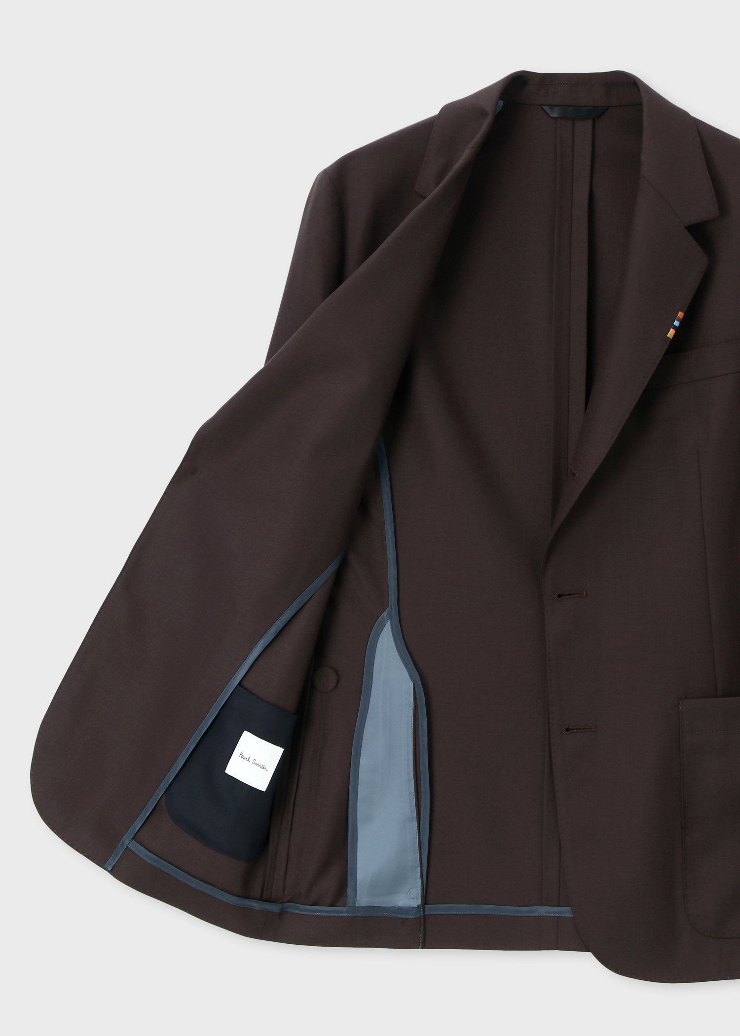 ソリッド ウールストレッチ ジャケット 'A Suit To Travel In'