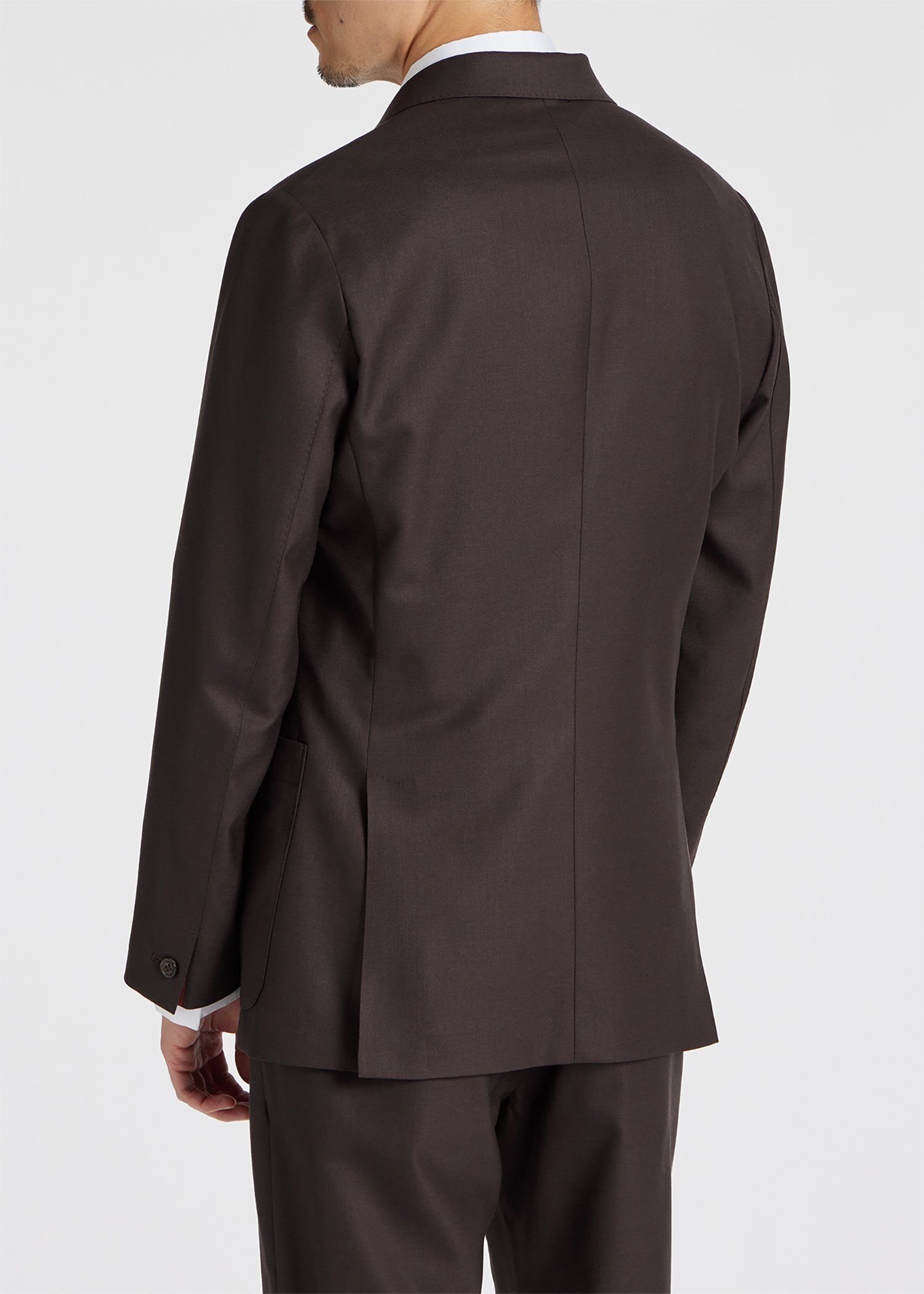 ソリッド ウールストレッチ ジャケット 'A Suit To Travel In'