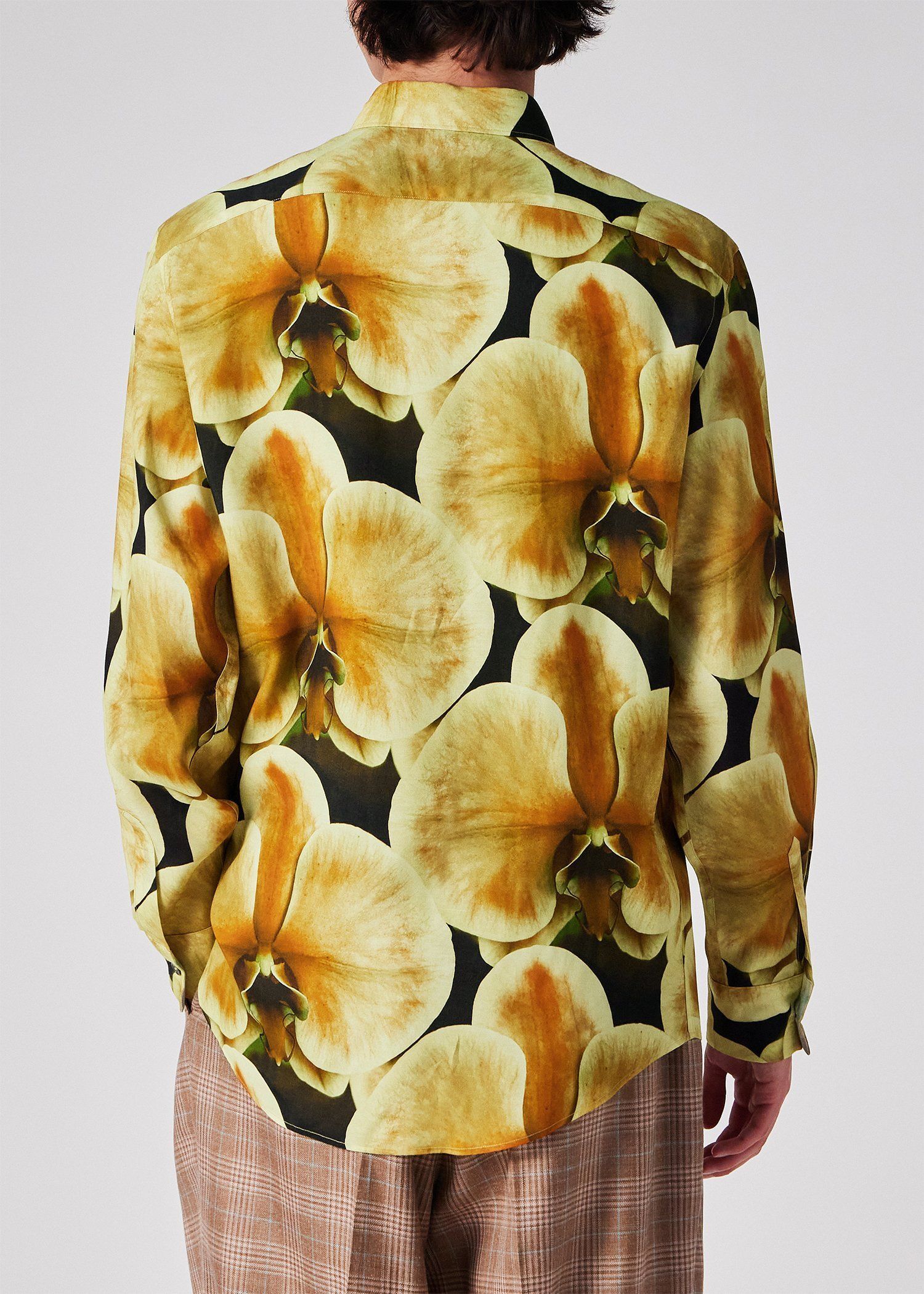 "Orchid" プリントシャツ