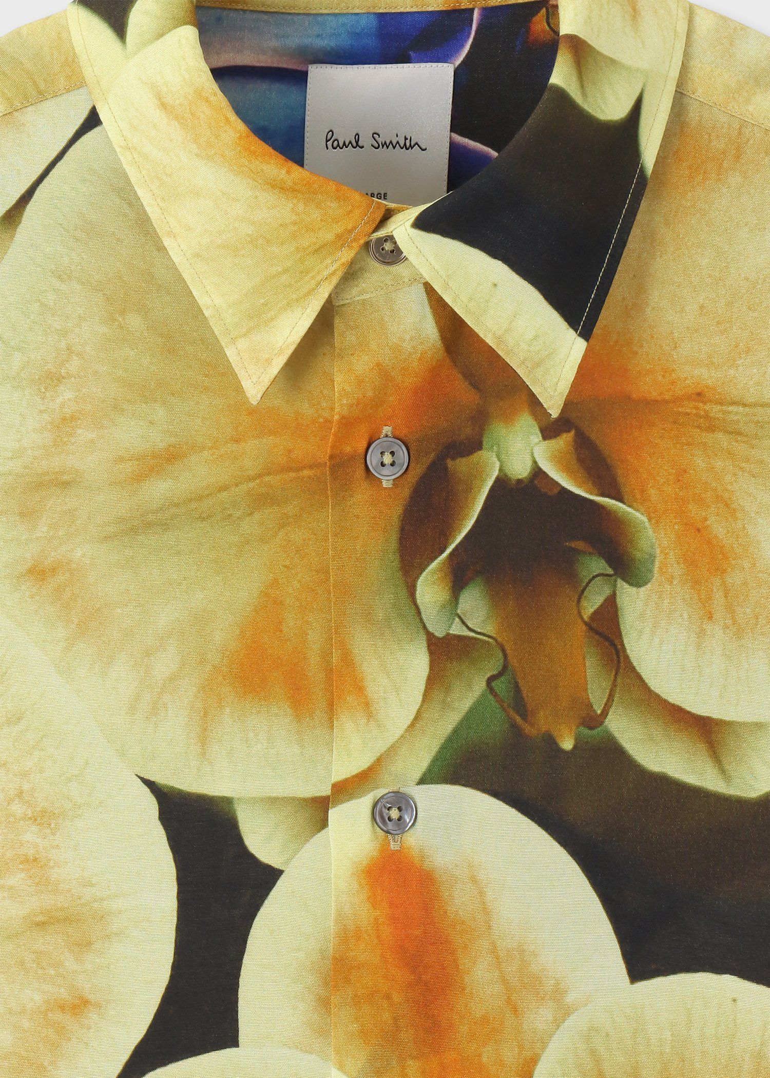 "Orchid" プリントシャツ