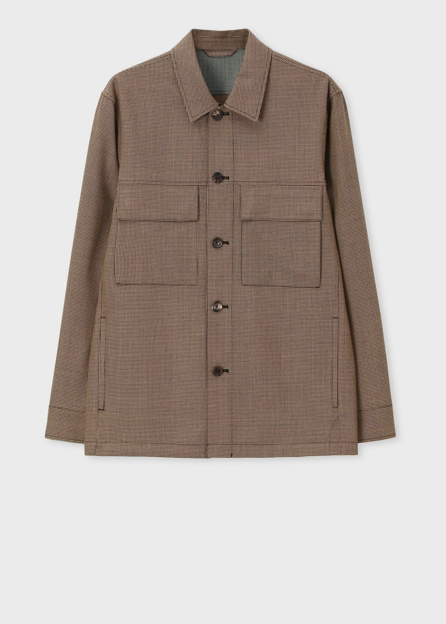 クラシックハウンドトゥース ブルゾン