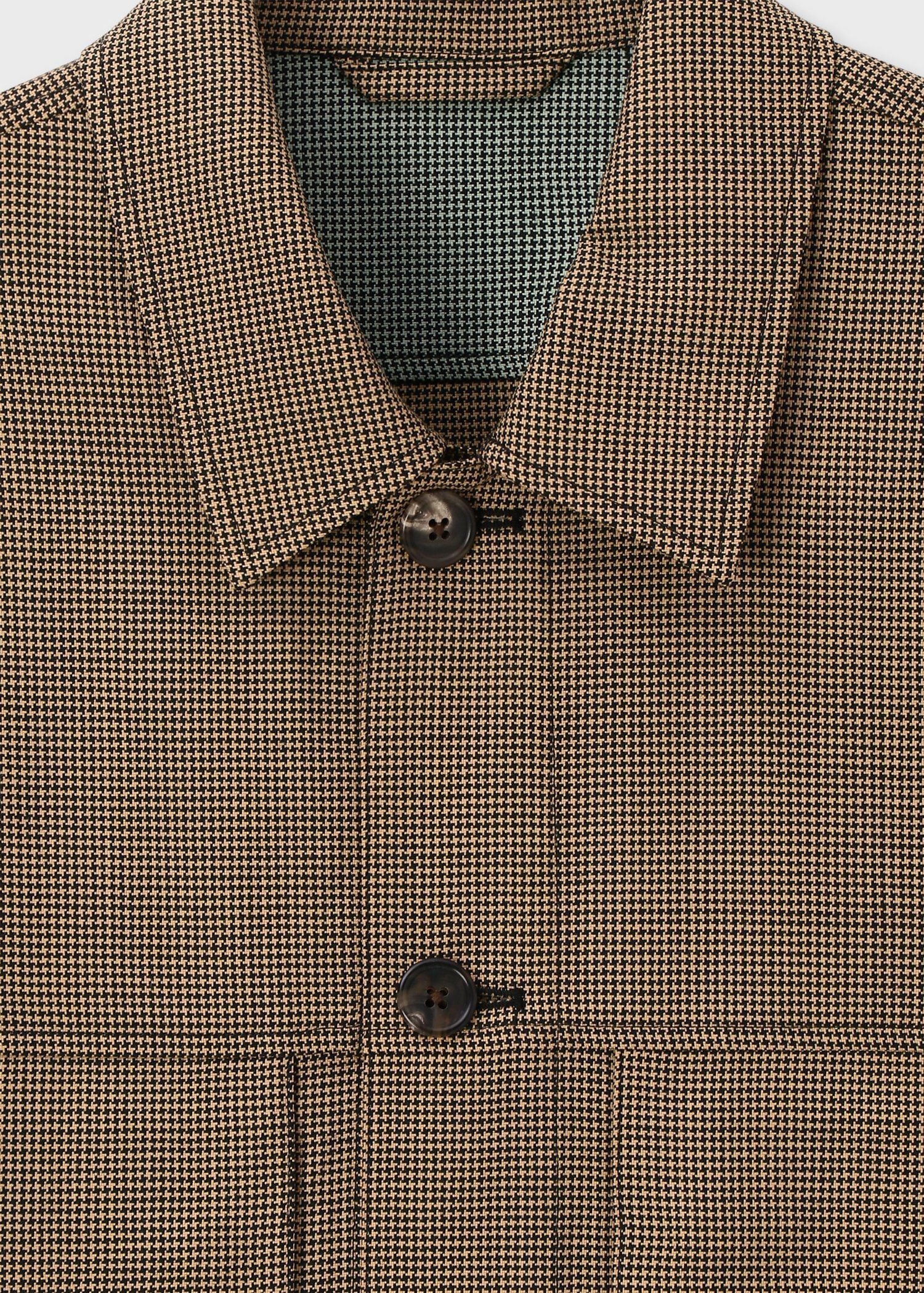 クラシックハウンドトゥース ブルゾン