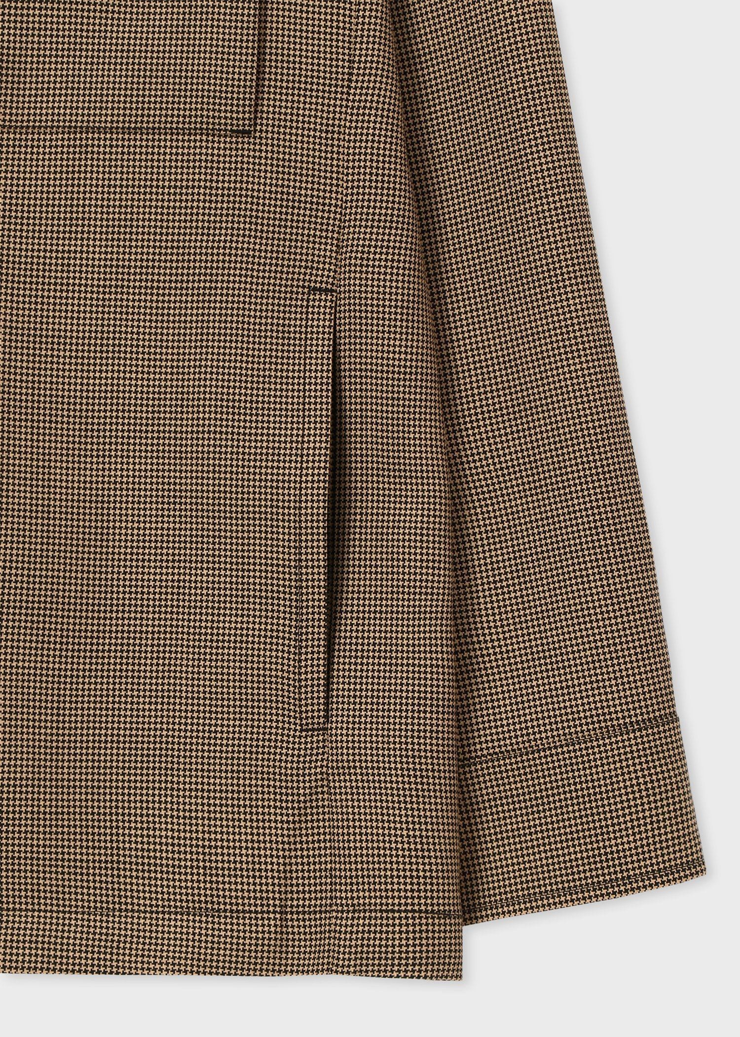 クラシックハウンドトゥース ブルゾン