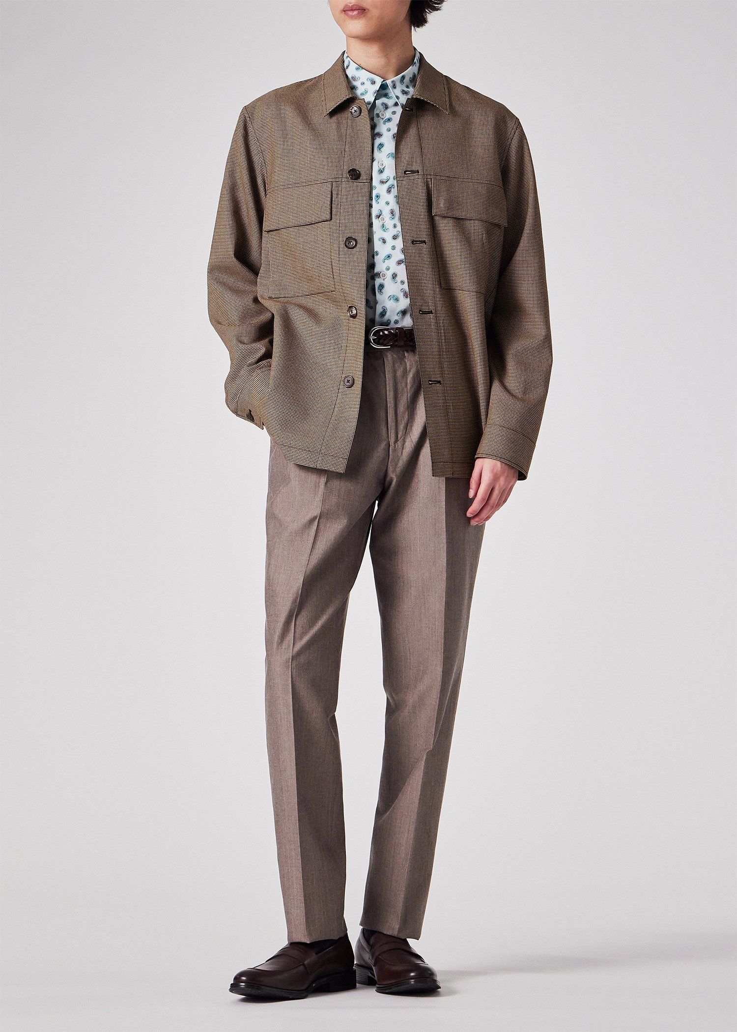 クラシックハウンドトゥース ブルゾン