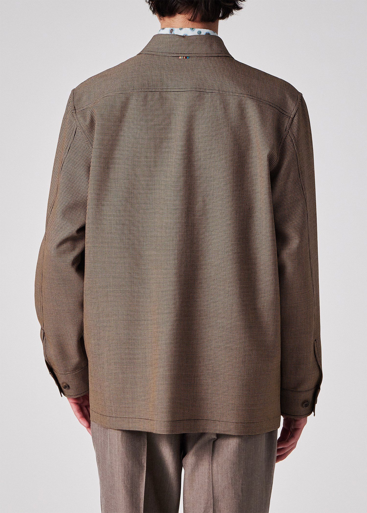 クラシックハウンドトゥース ブルゾン