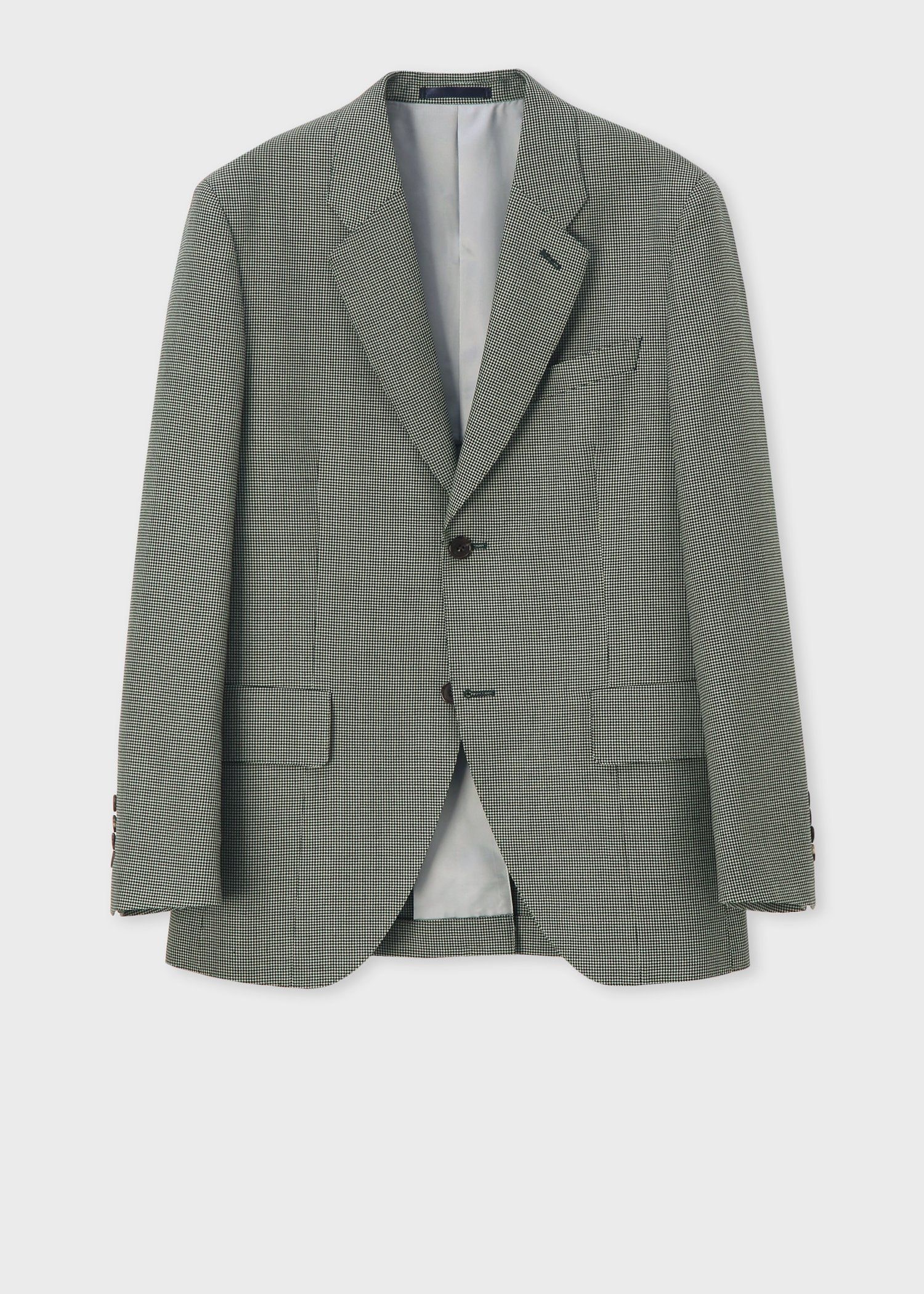 クラシックハウンドトゥース シングル2Bジャケット
