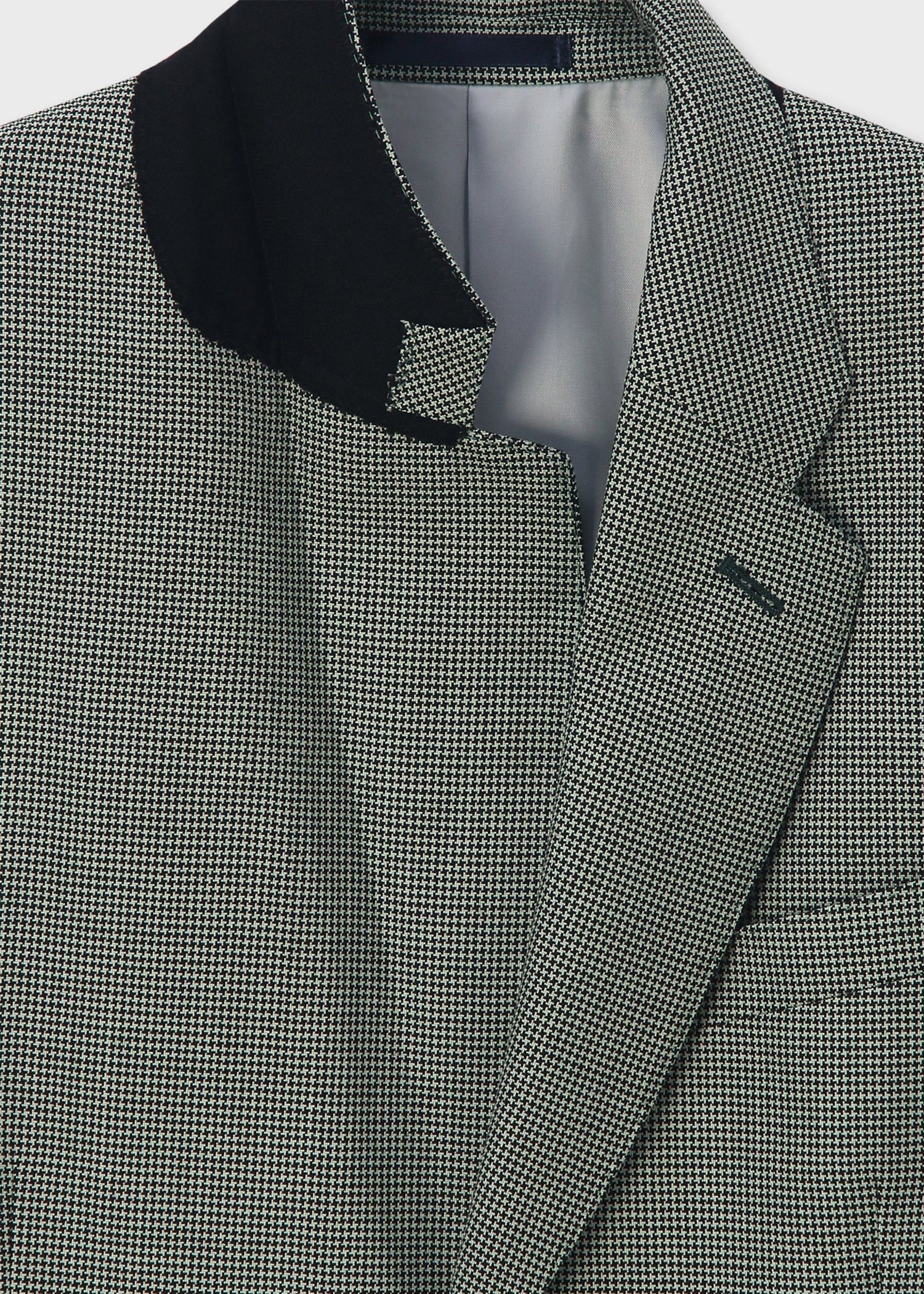 クラシックハウンドトゥース シングル2Bジャケット