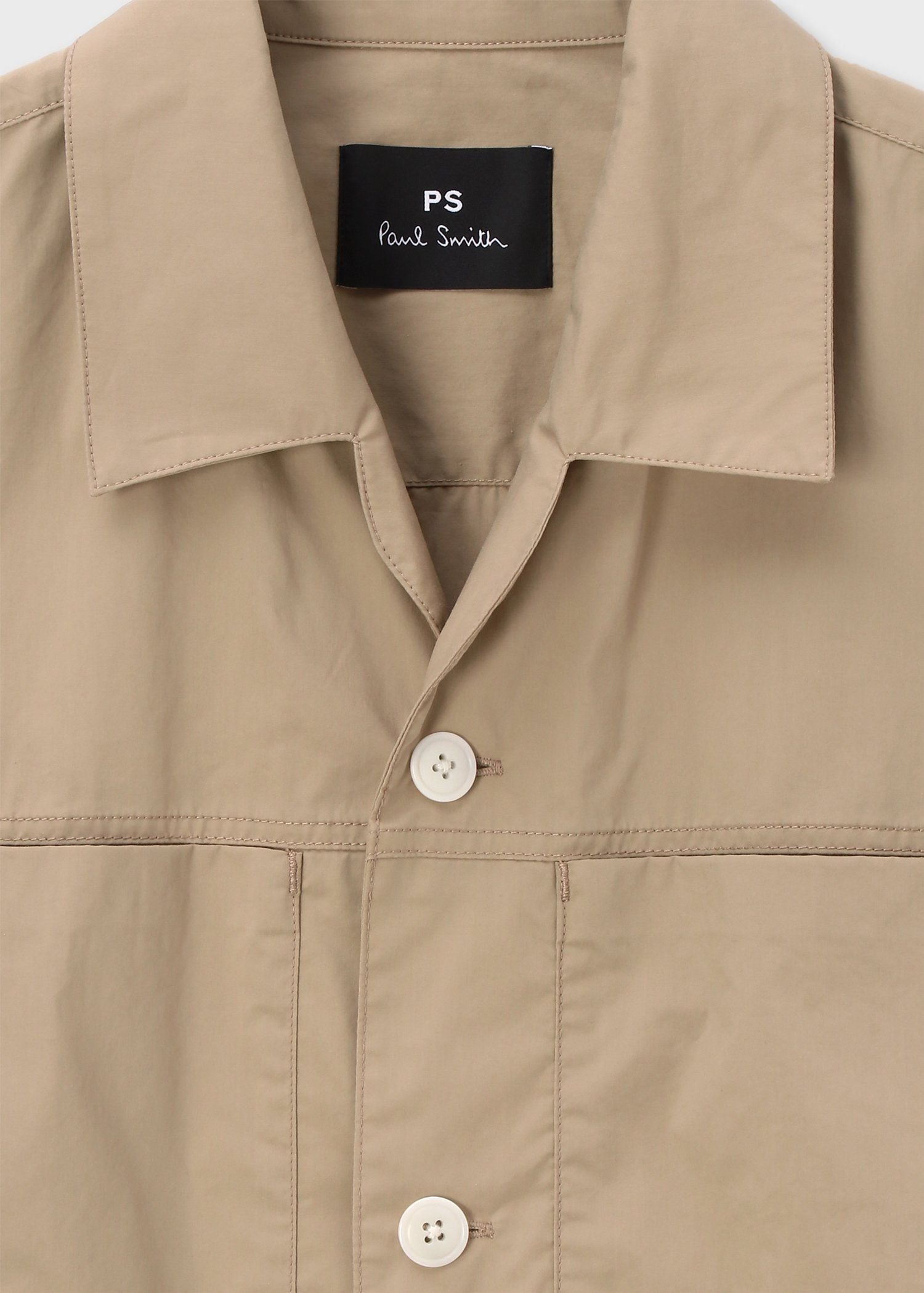 コットンタイプライター シャツブルゾン