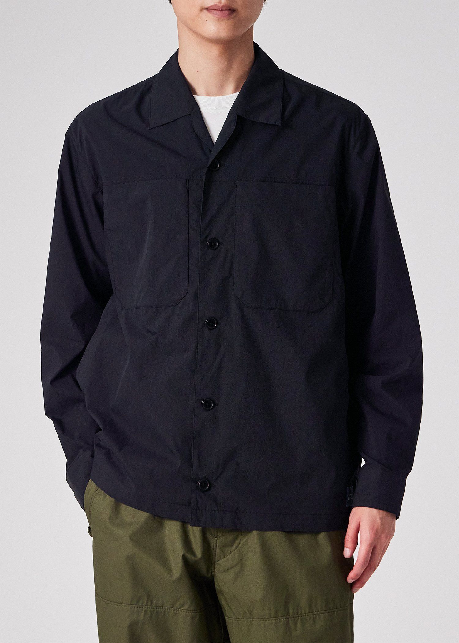 コットンタイプライター シャツブルゾン