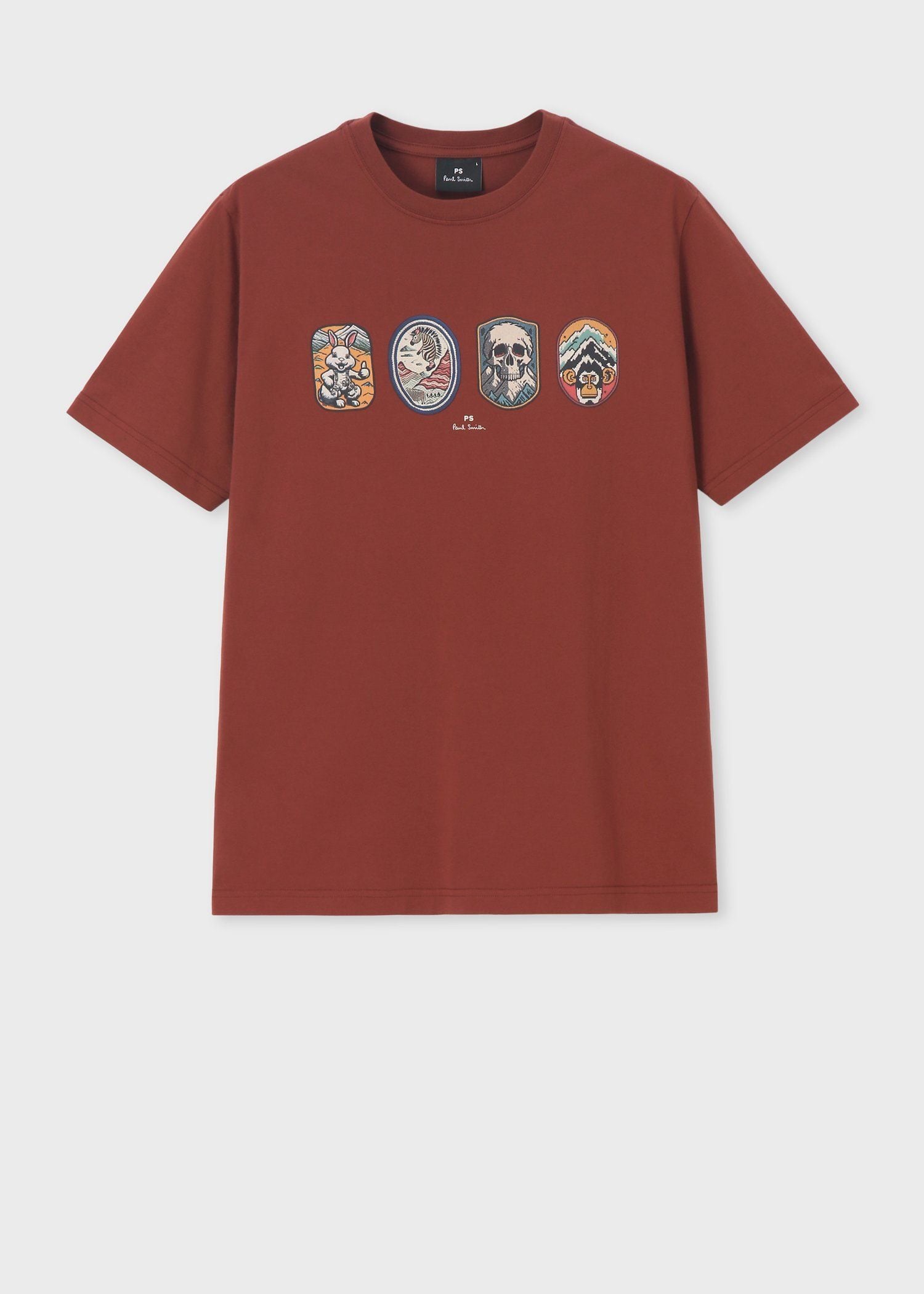 "Vintage Patch" 半袖Tシャツ