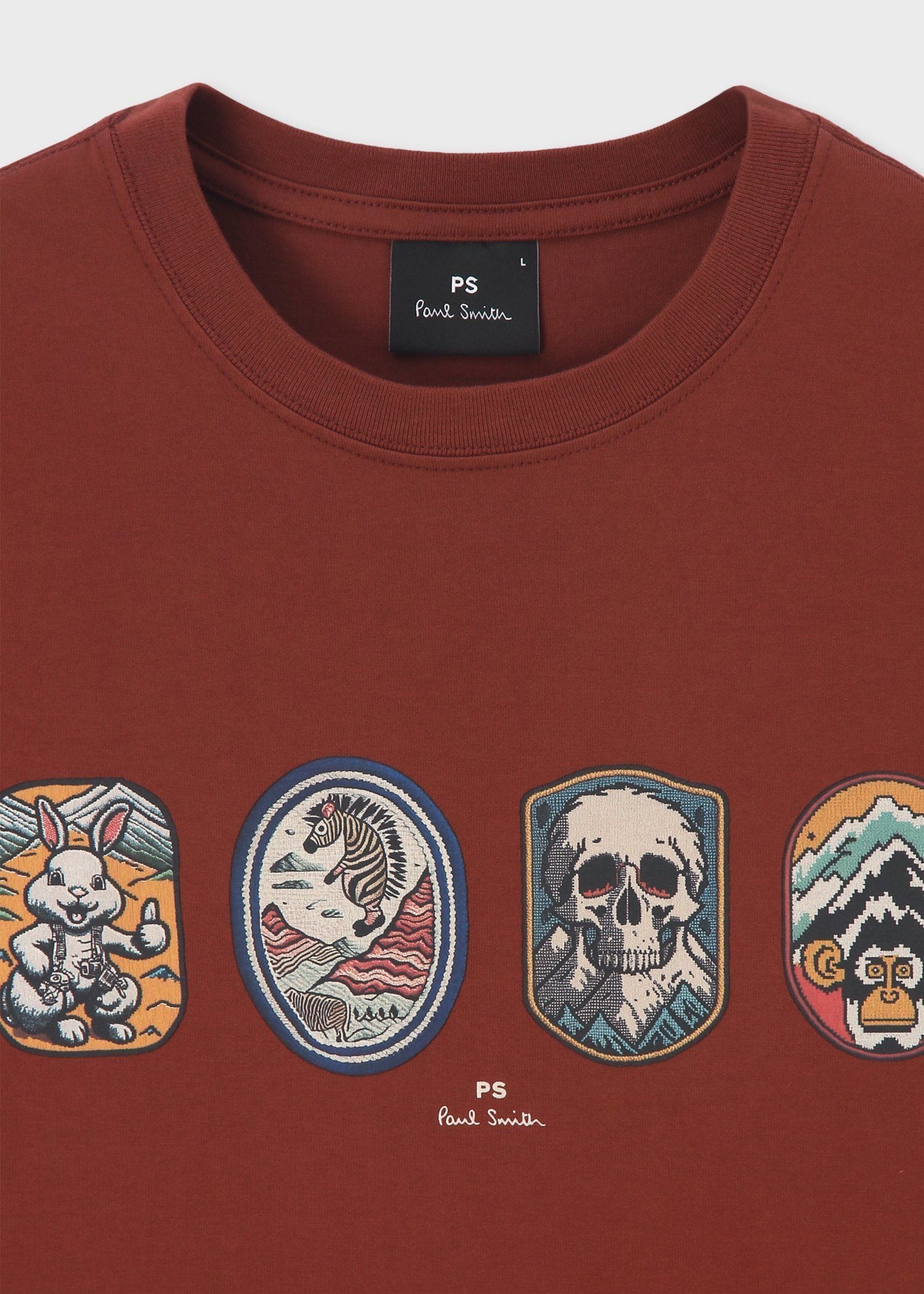 "Vintage Patch" 半袖Tシャツ