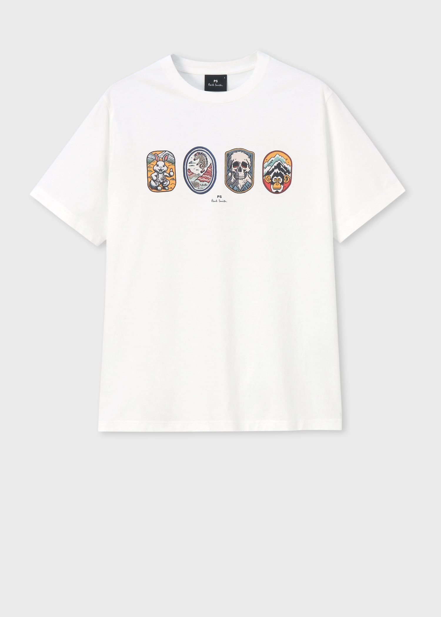 "Vintage Patch" 半袖Tシャツ