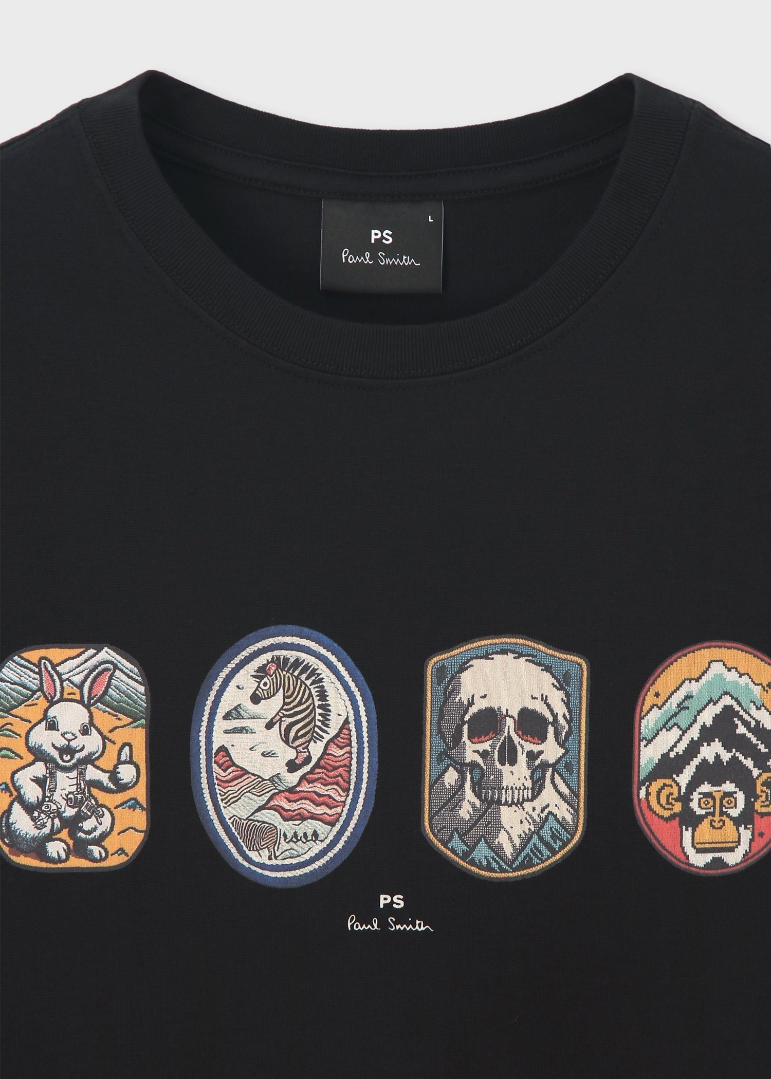 "Vintage Patch" 半袖Tシャツ