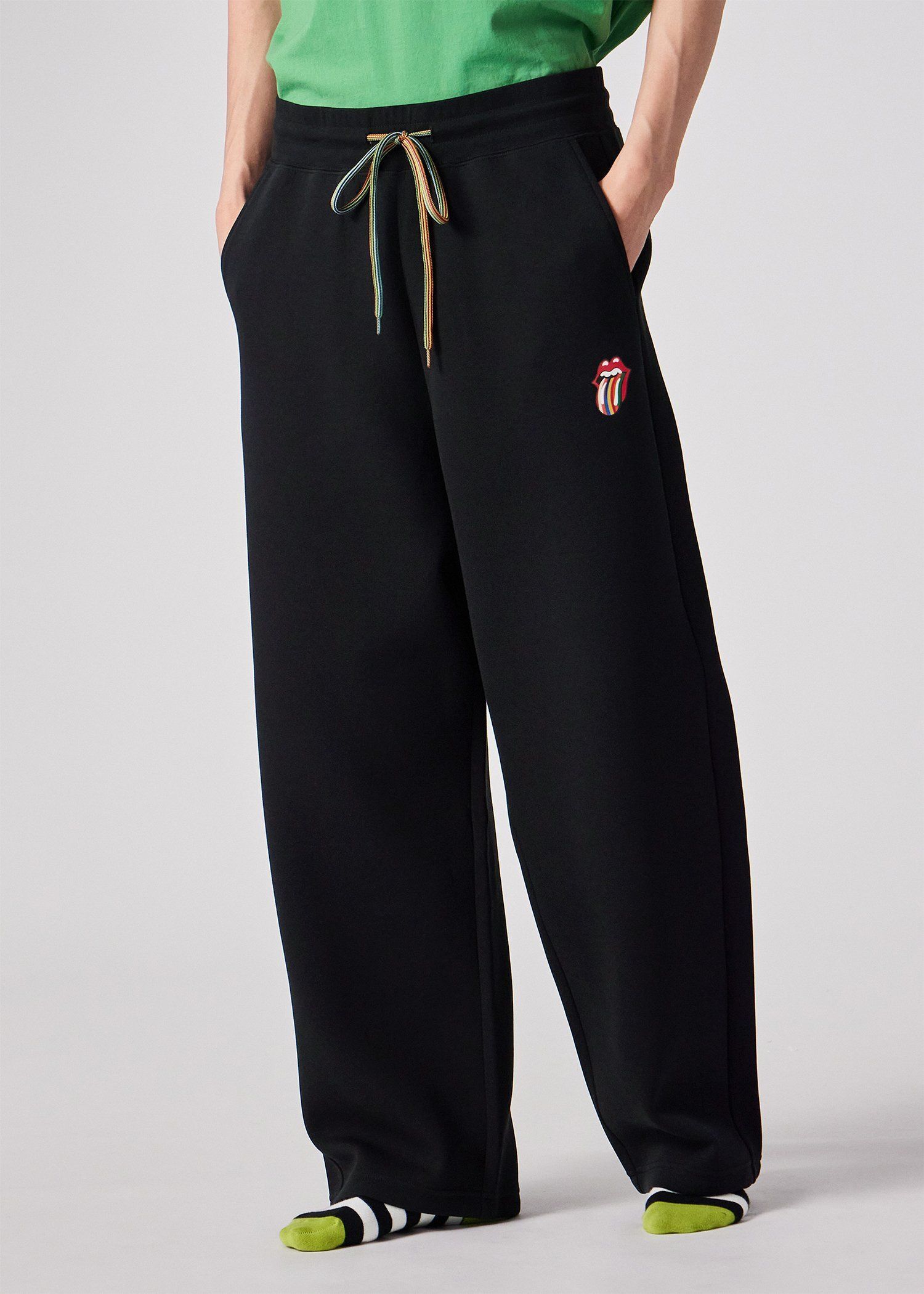 "Lip and Tounge" ロングパンツ