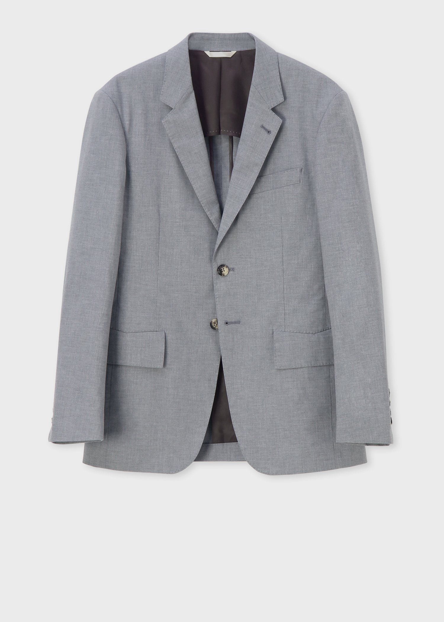 メランジストレッチコットン 2B ジャケット