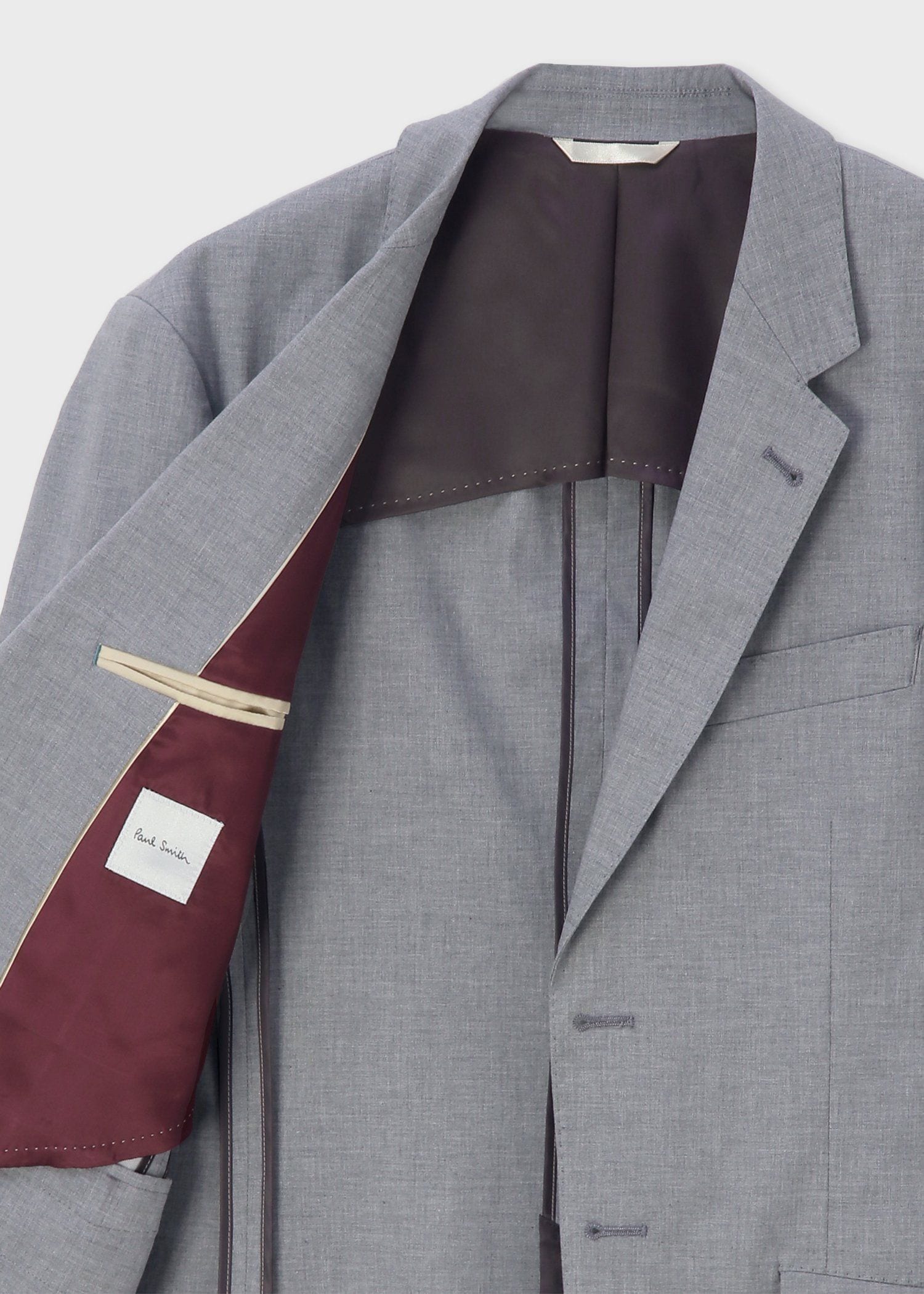 メランジストレッチコットン 2B ジャケット