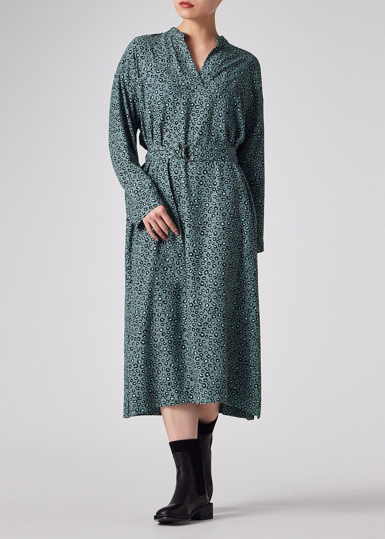 ウィメンズ "Horseshoe Leopard" プリント ワンピース