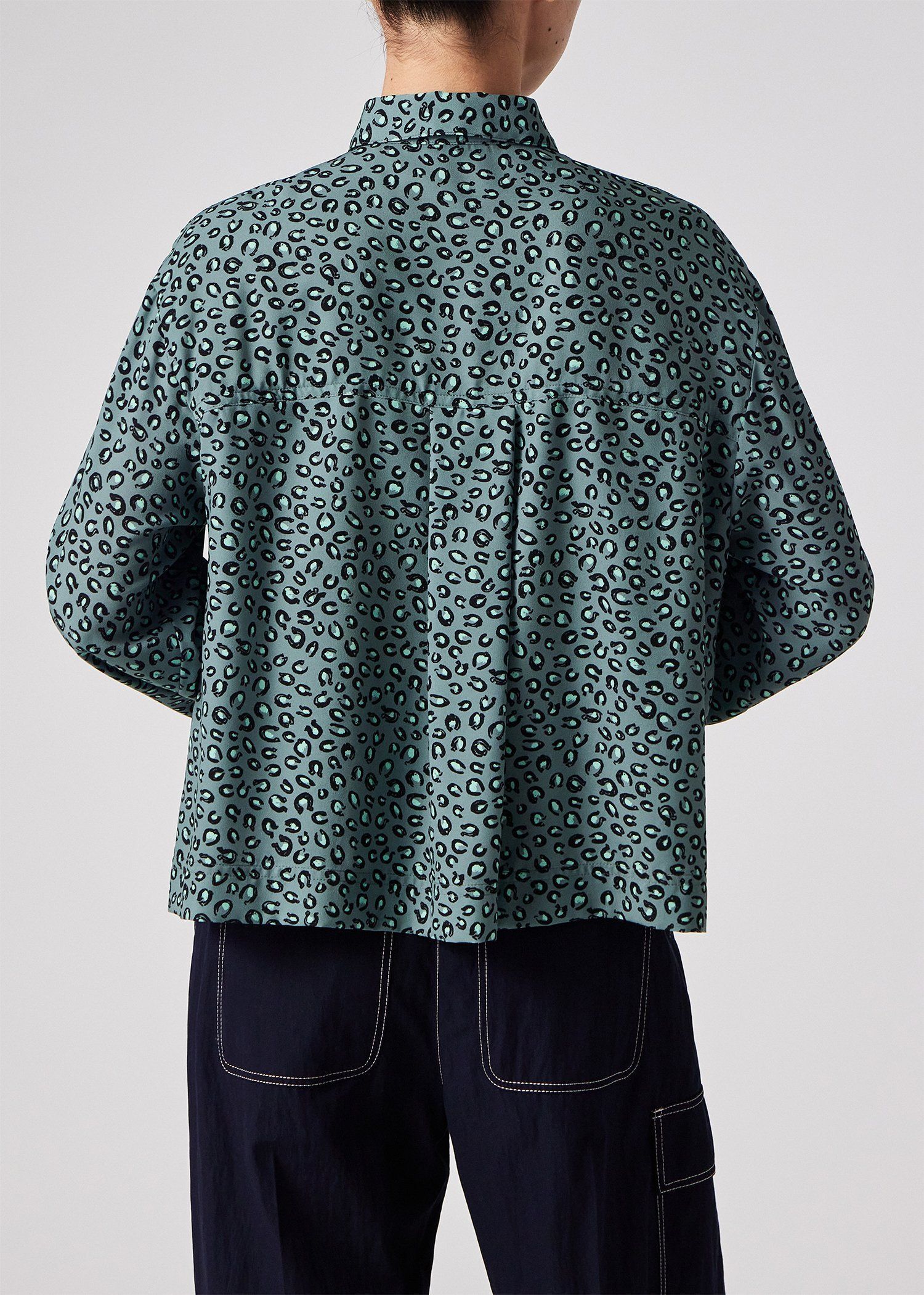 ウィメンズ "Horseshoe Leopard" プリント ブラウス