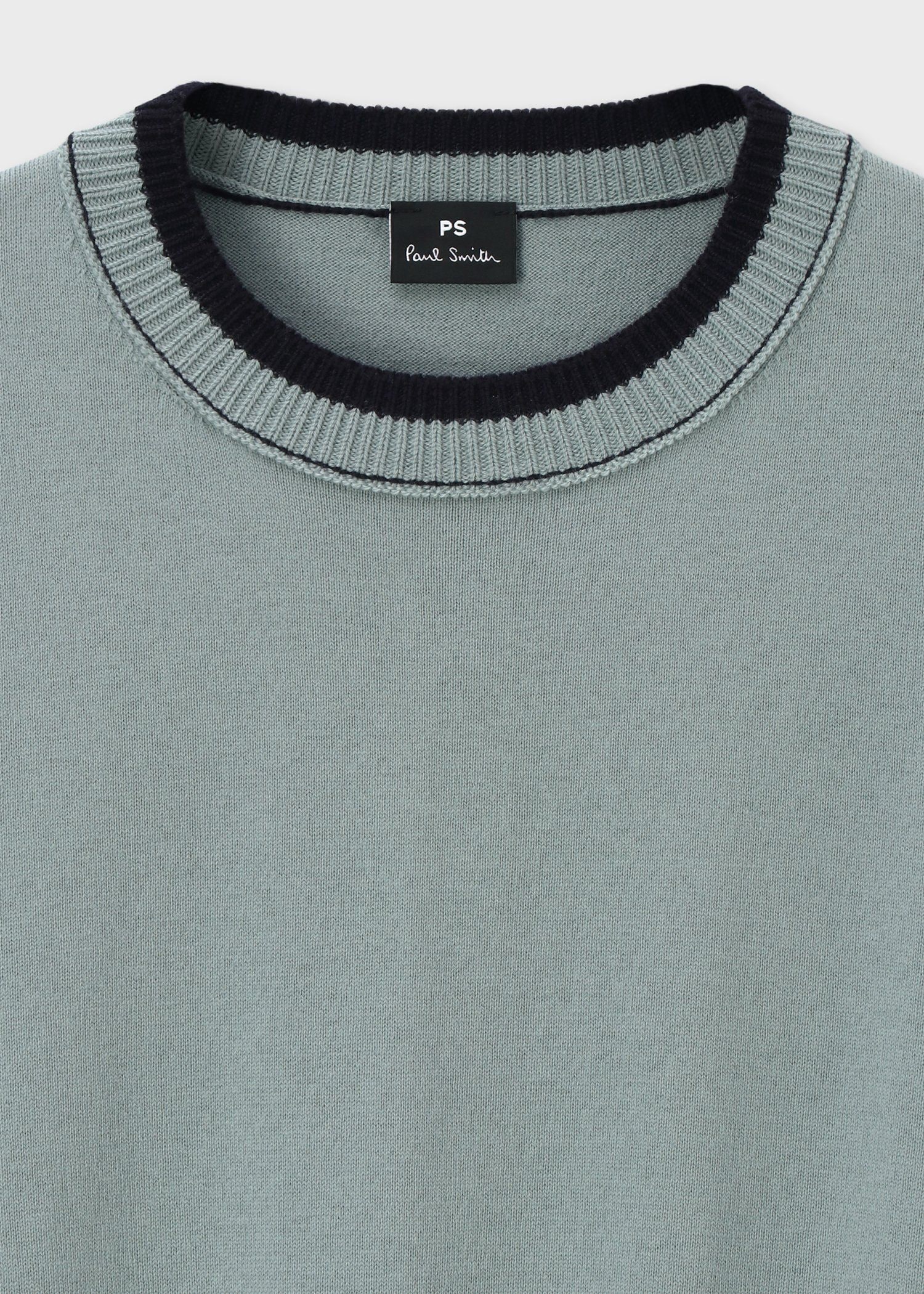 ウィメンズ アクセントカラー クルーネックニット