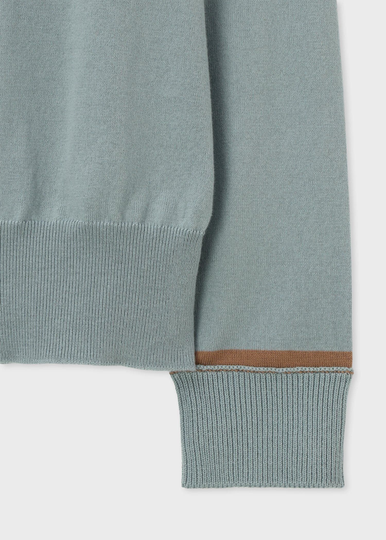 ウィメンズ アクセントカラー クルーネックニット